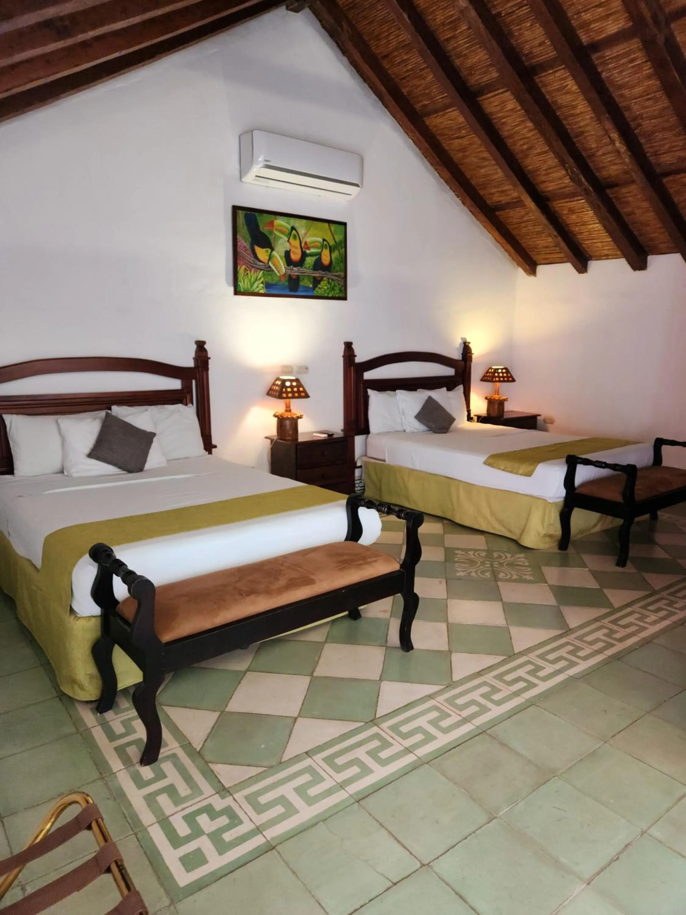 Bed in Hotel Casa del Consulado