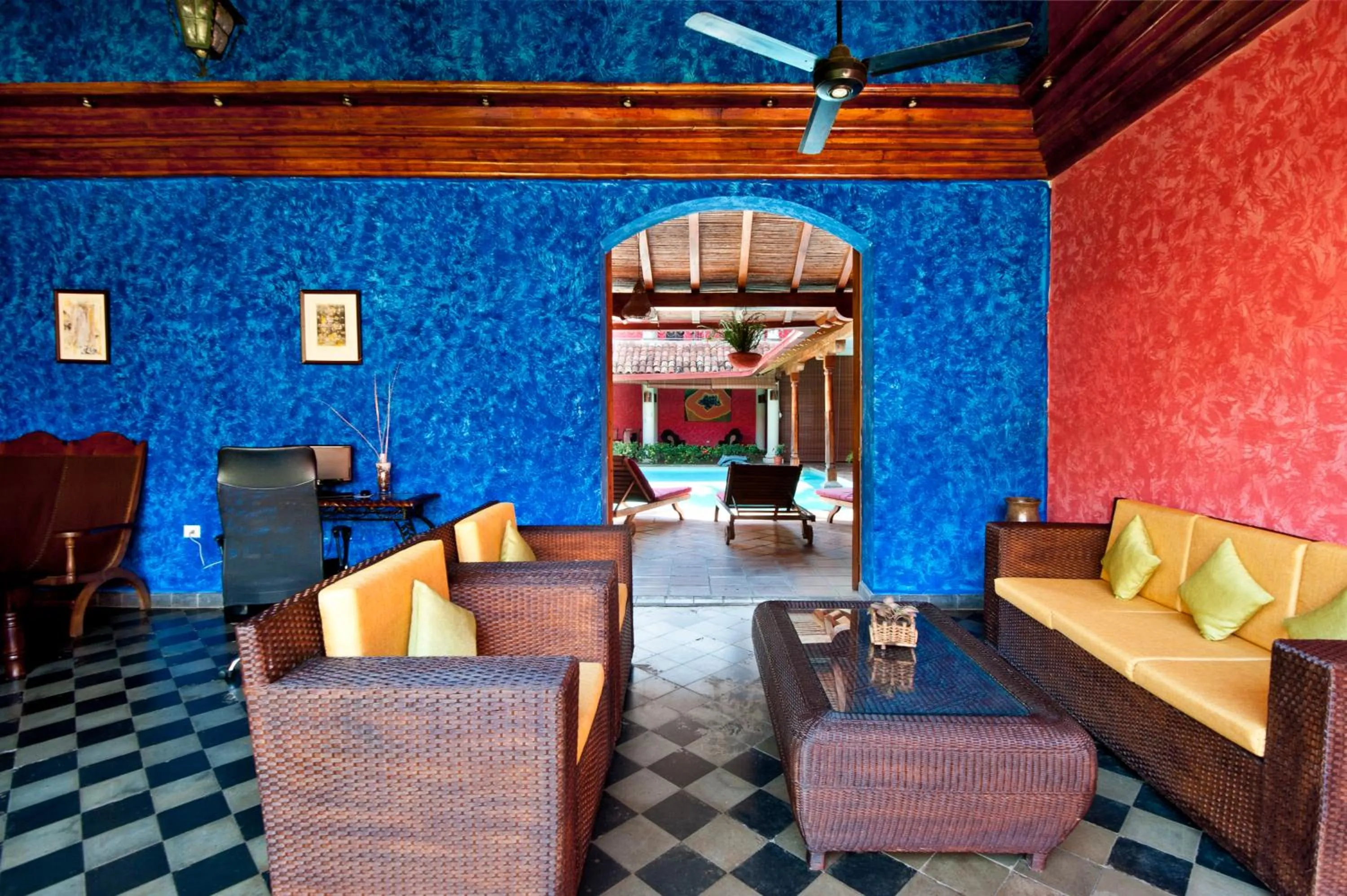 Communal lounge/ TV room in Hotel Casa del Consulado