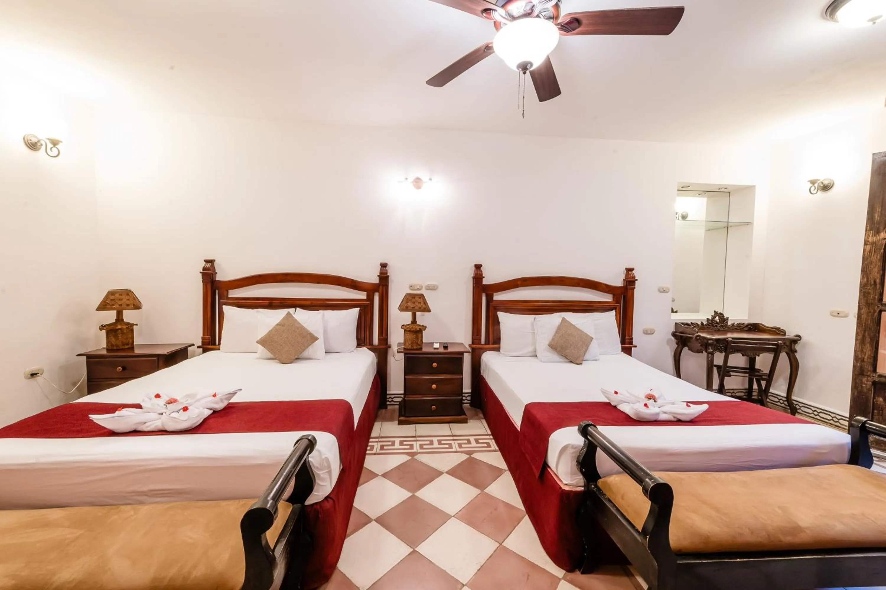 Bed in Hotel Casa del Consulado