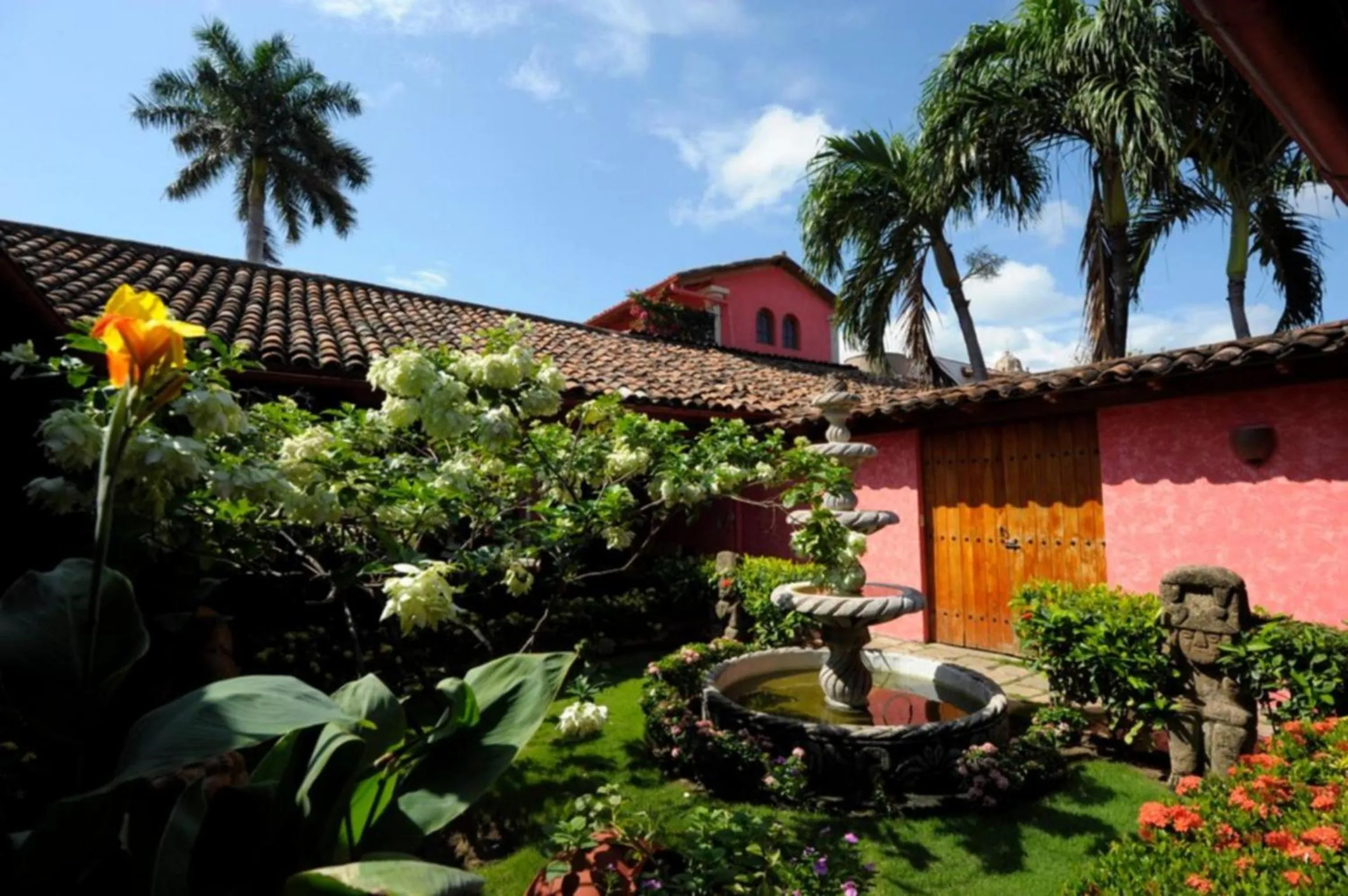 Garden in Hotel Casa del Consulado