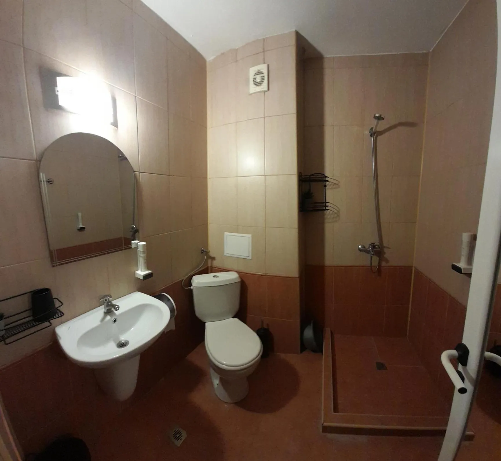 Toilet in Family Hotel Saga