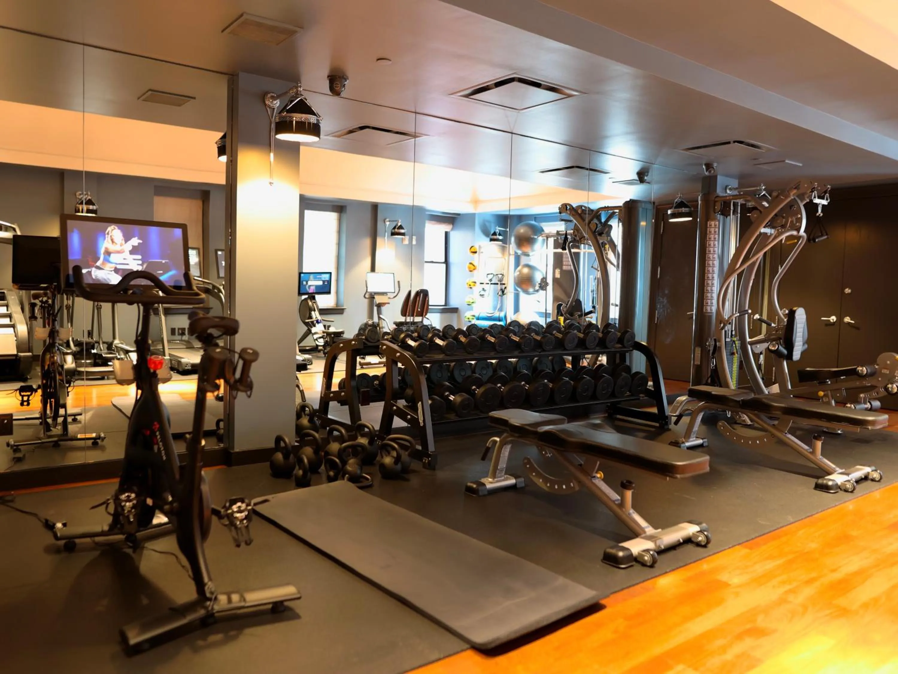 Fitness centre/facilities in The Ned NoMad