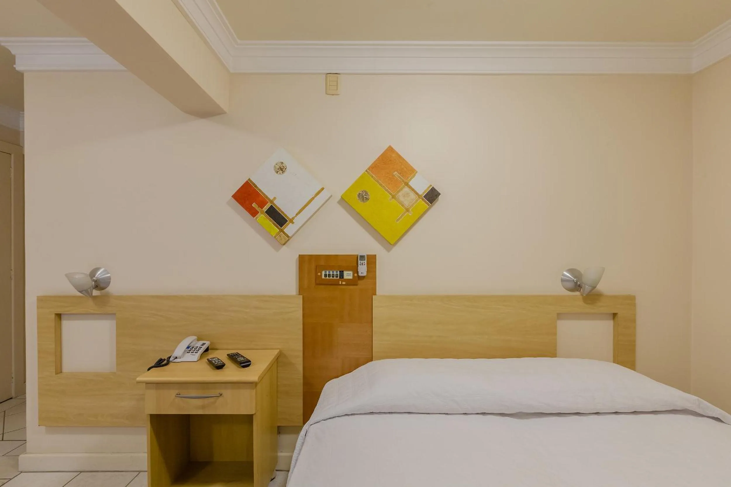 Bedroom, Bed in Tri Hotel Executive Criciúma