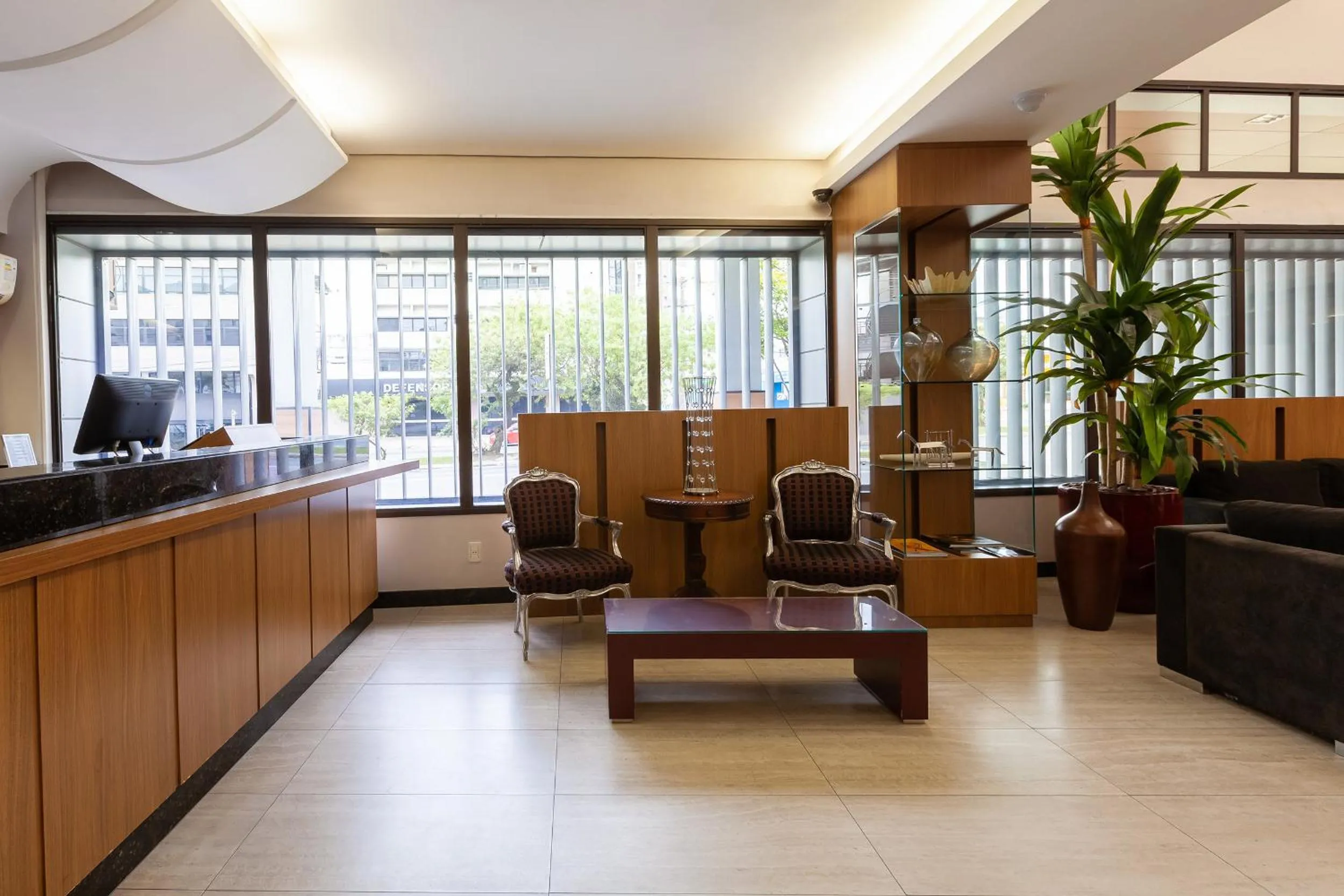 Lobby or reception in Tri Hotel Executive Criciúma