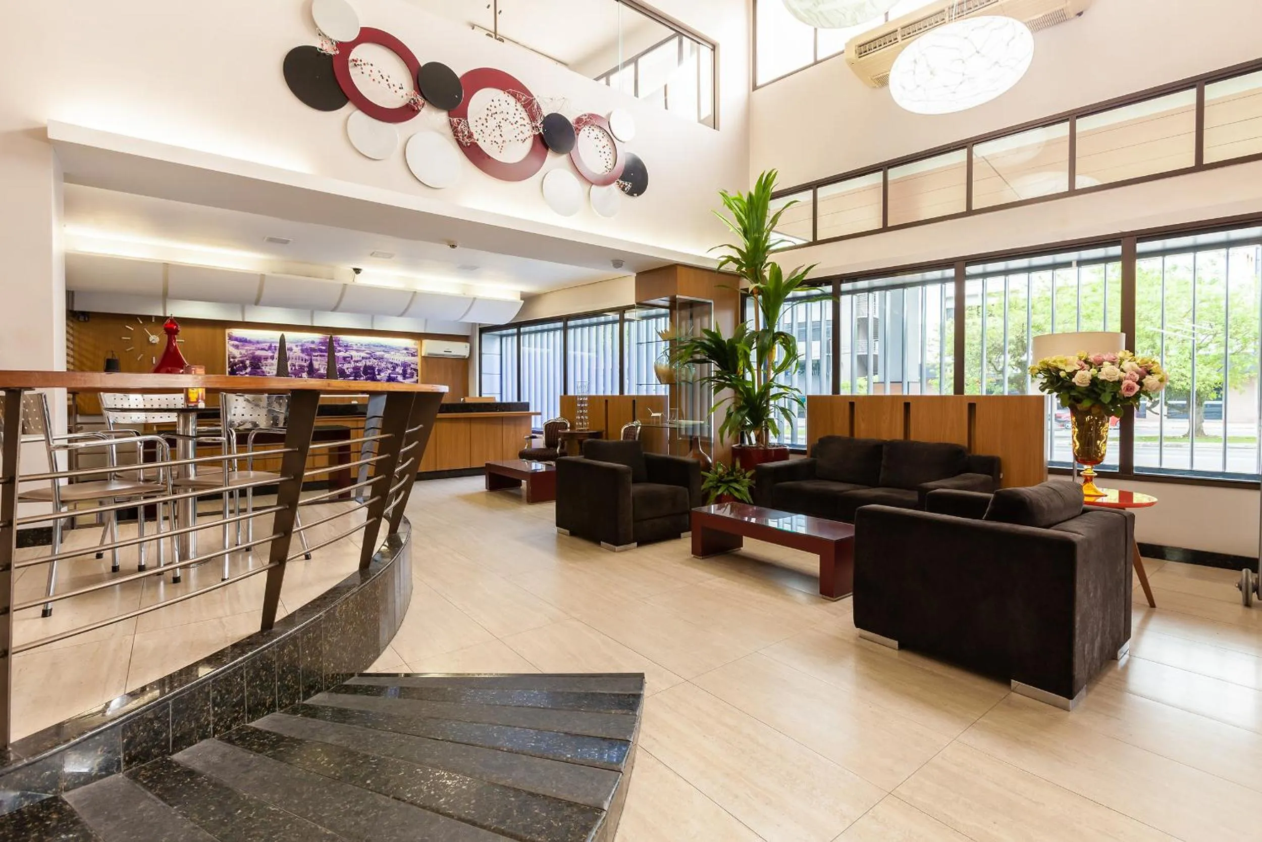 Lobby or reception in Tri Hotel Executive Criciúma