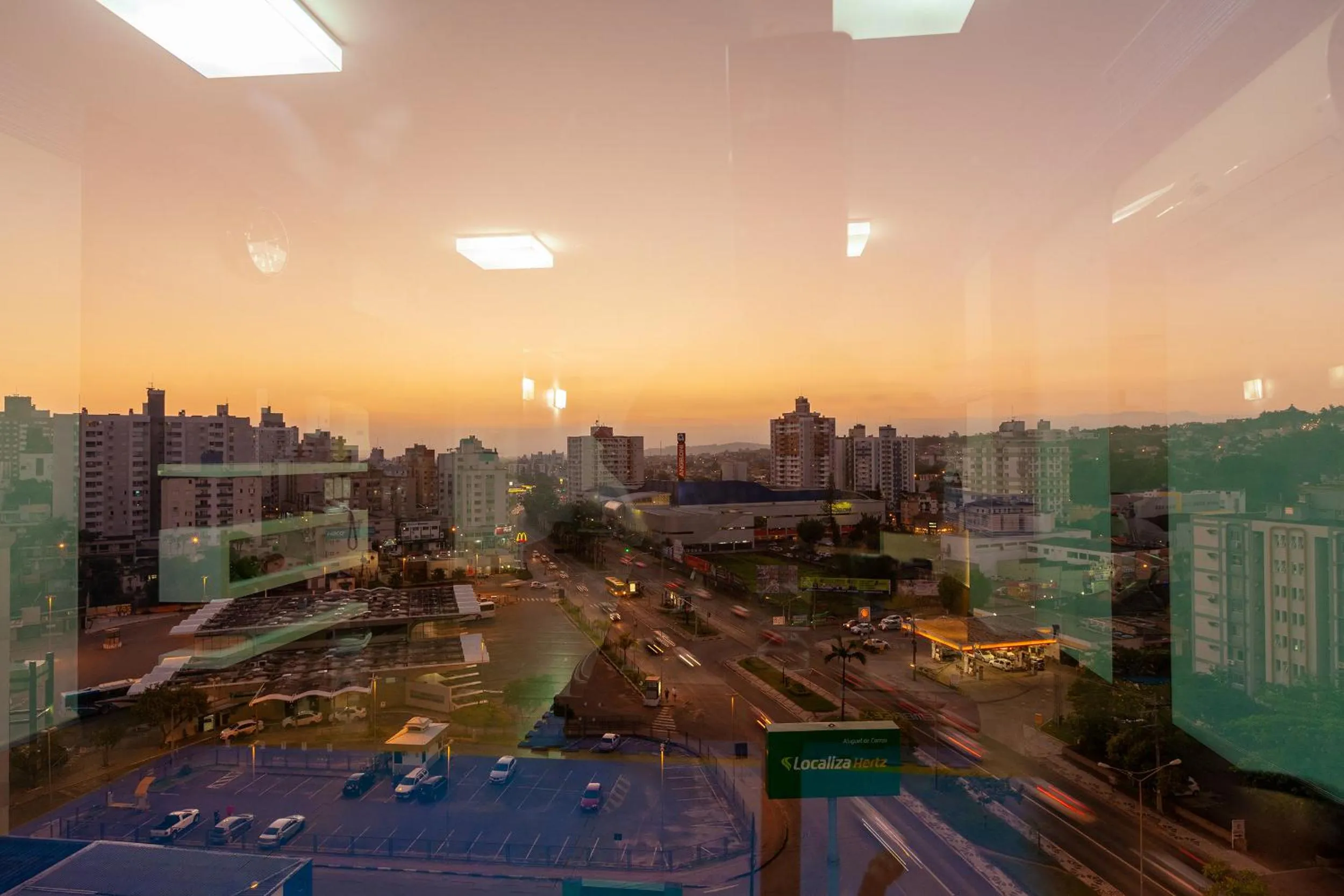 City view in Tri Hotel Executive Criciúma