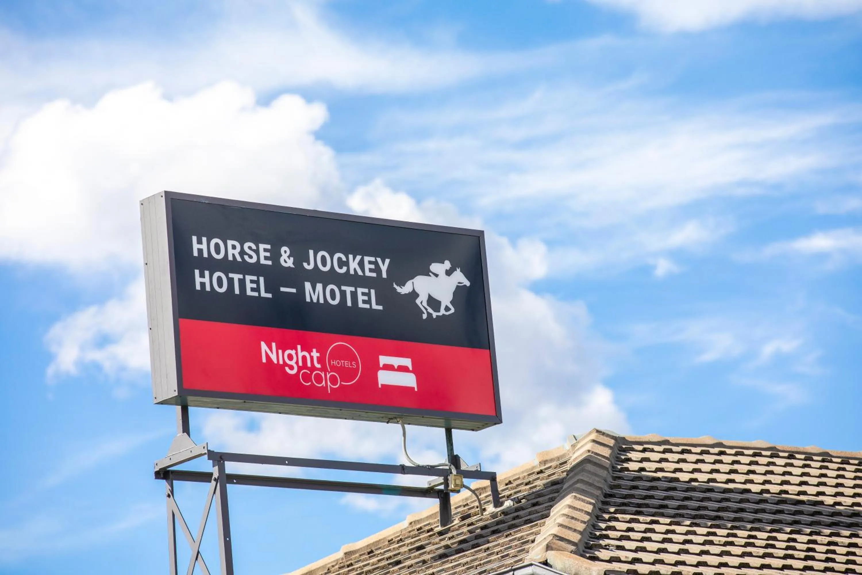 Property logo or sign in Nightcap at Horse & Jockey Hotel Warwick