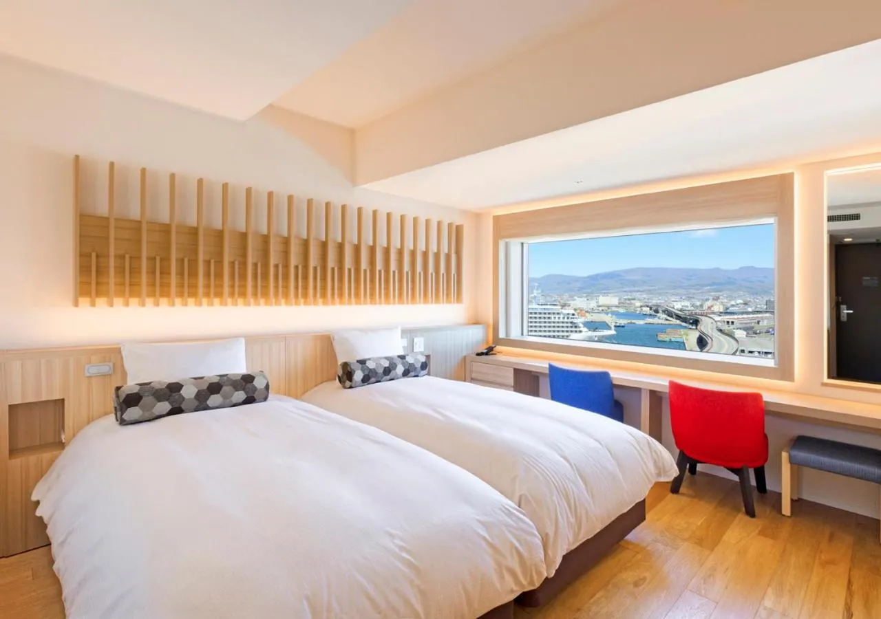 Photo of the whole room, Bed in HOTEL＆SPA CENTURY MARINA HAKODATE