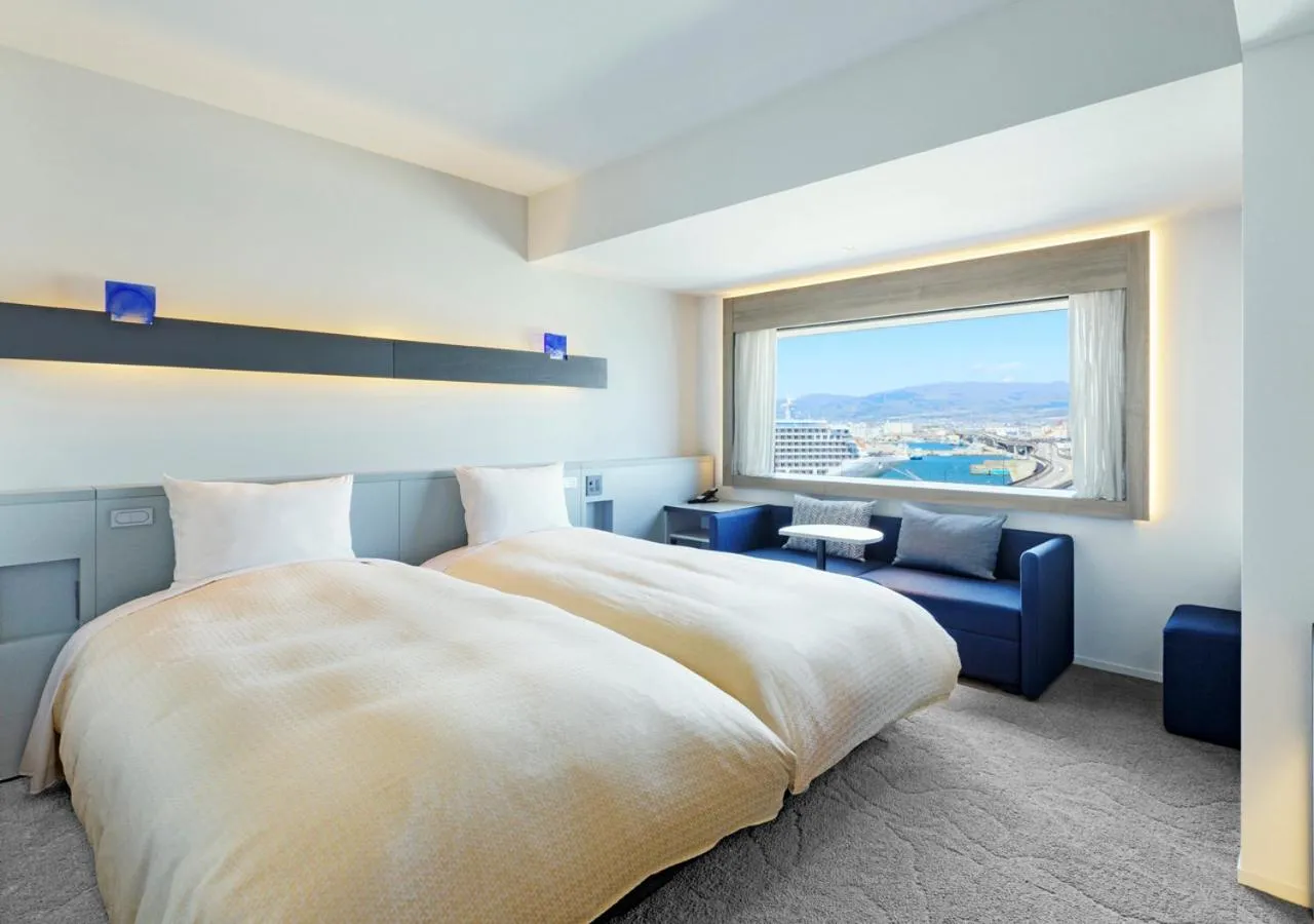 Photo of the whole room, Bed in HOTEL＆SPA CENTURY MARINA HAKODATE