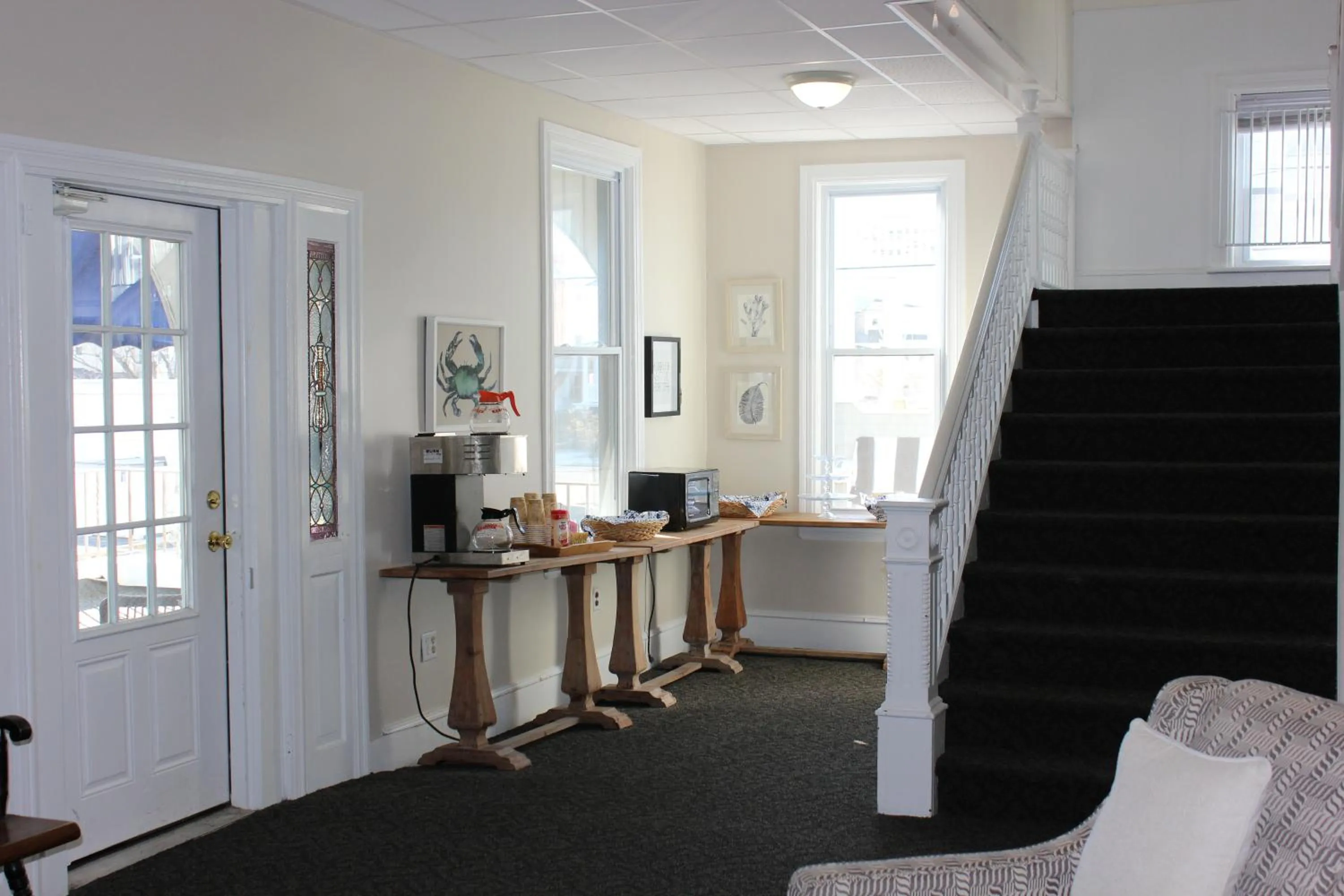 Food and drinks in Blue Water Inn