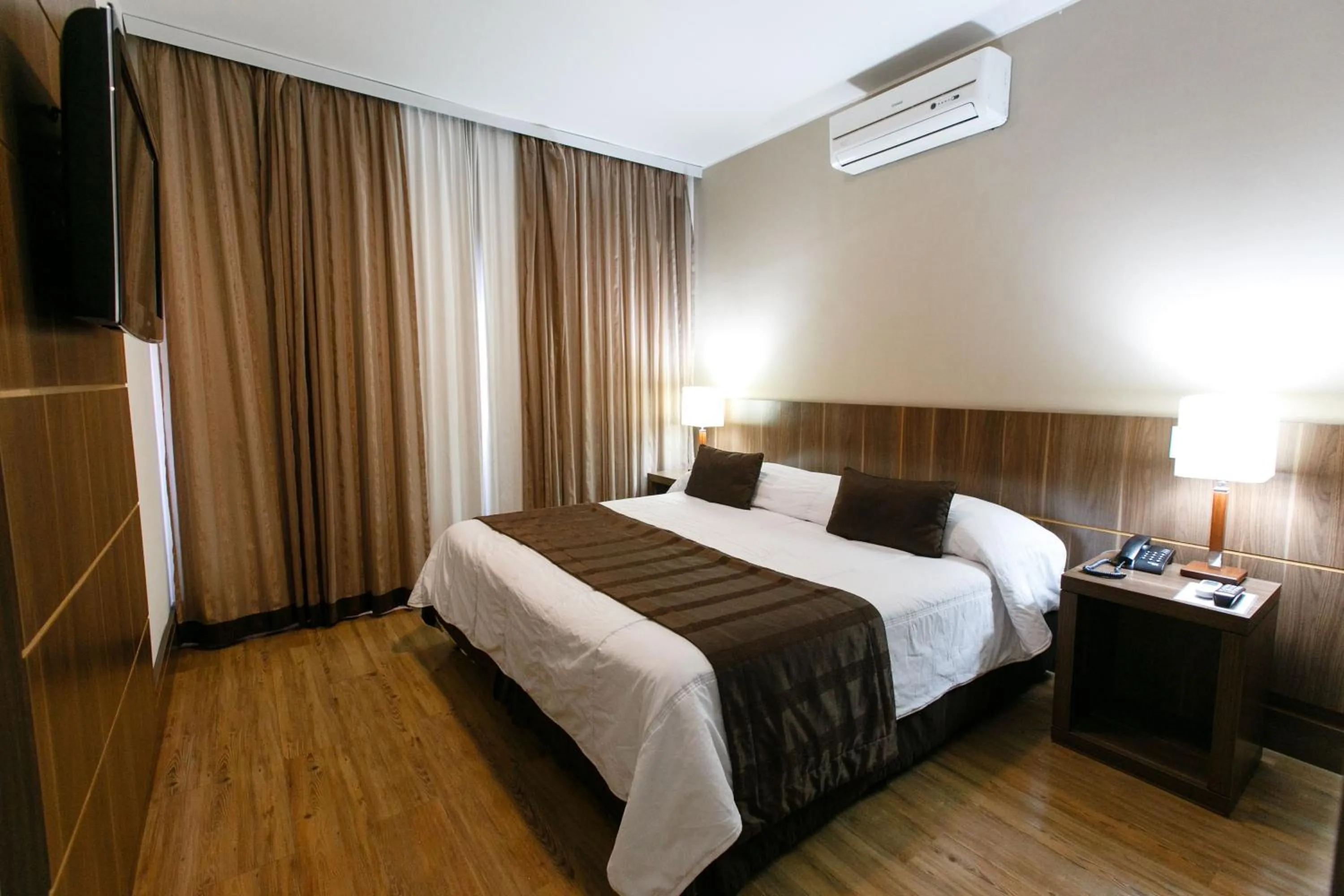 Bed in Casablanca Center Hotel