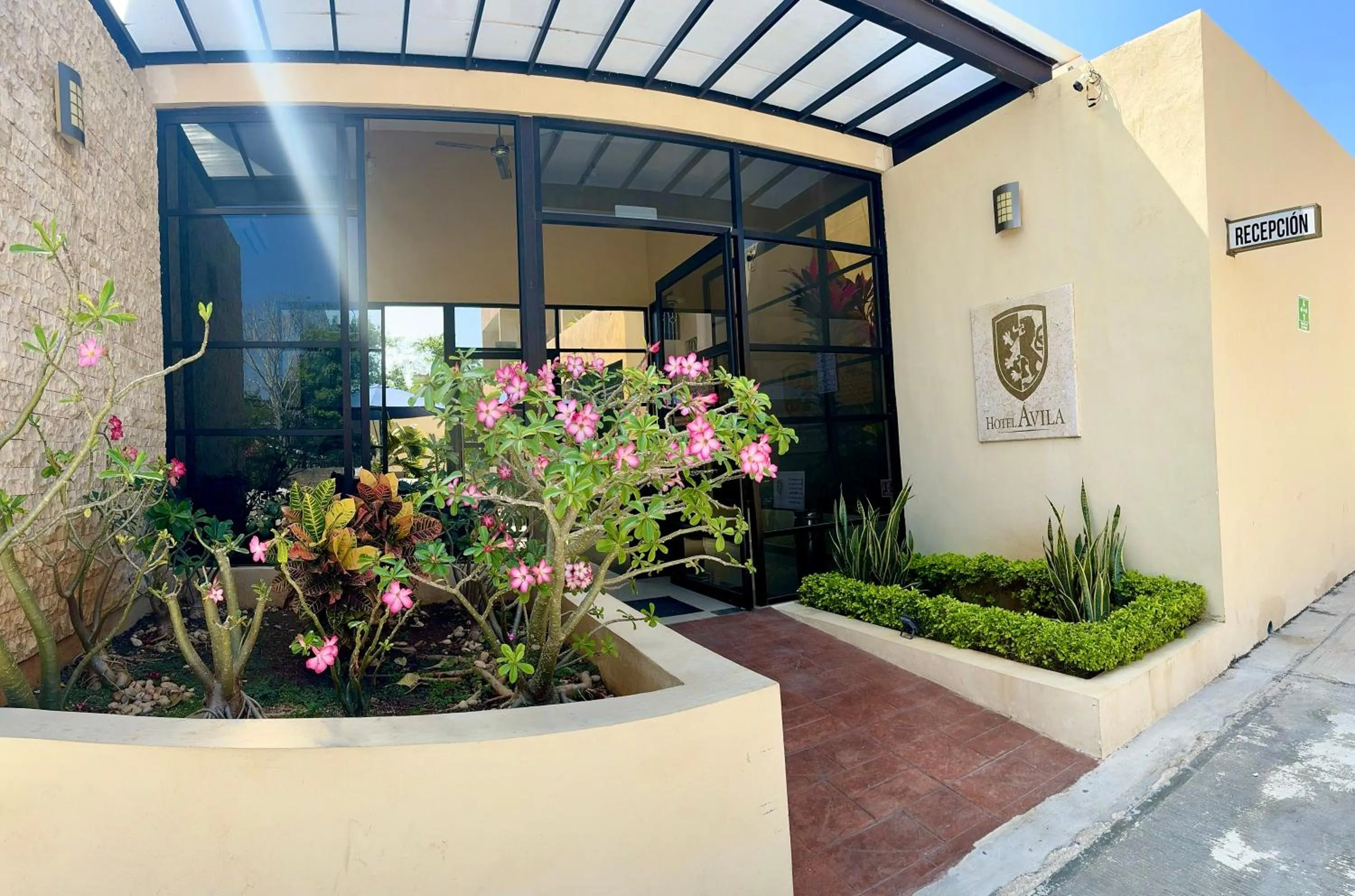 Lobby or reception in Hotel Avila