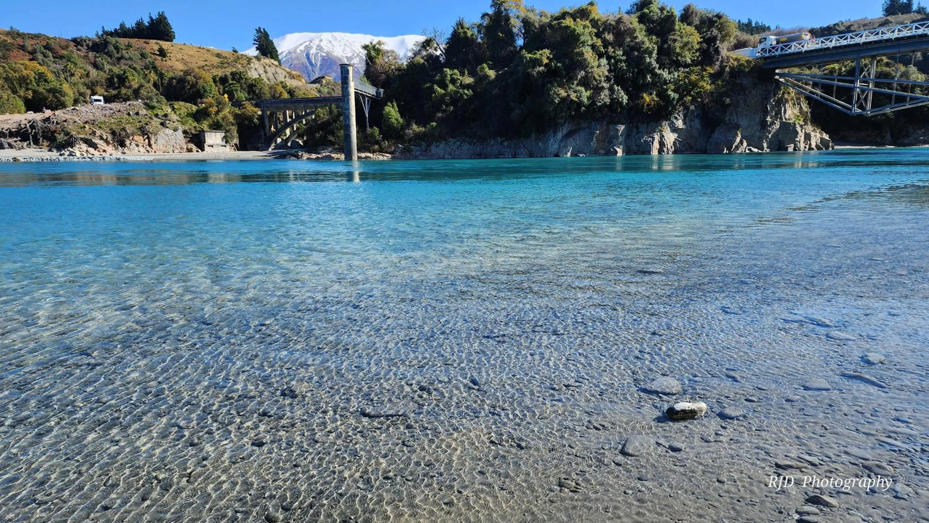 Natural landscape in Ashburton's Regency Motel