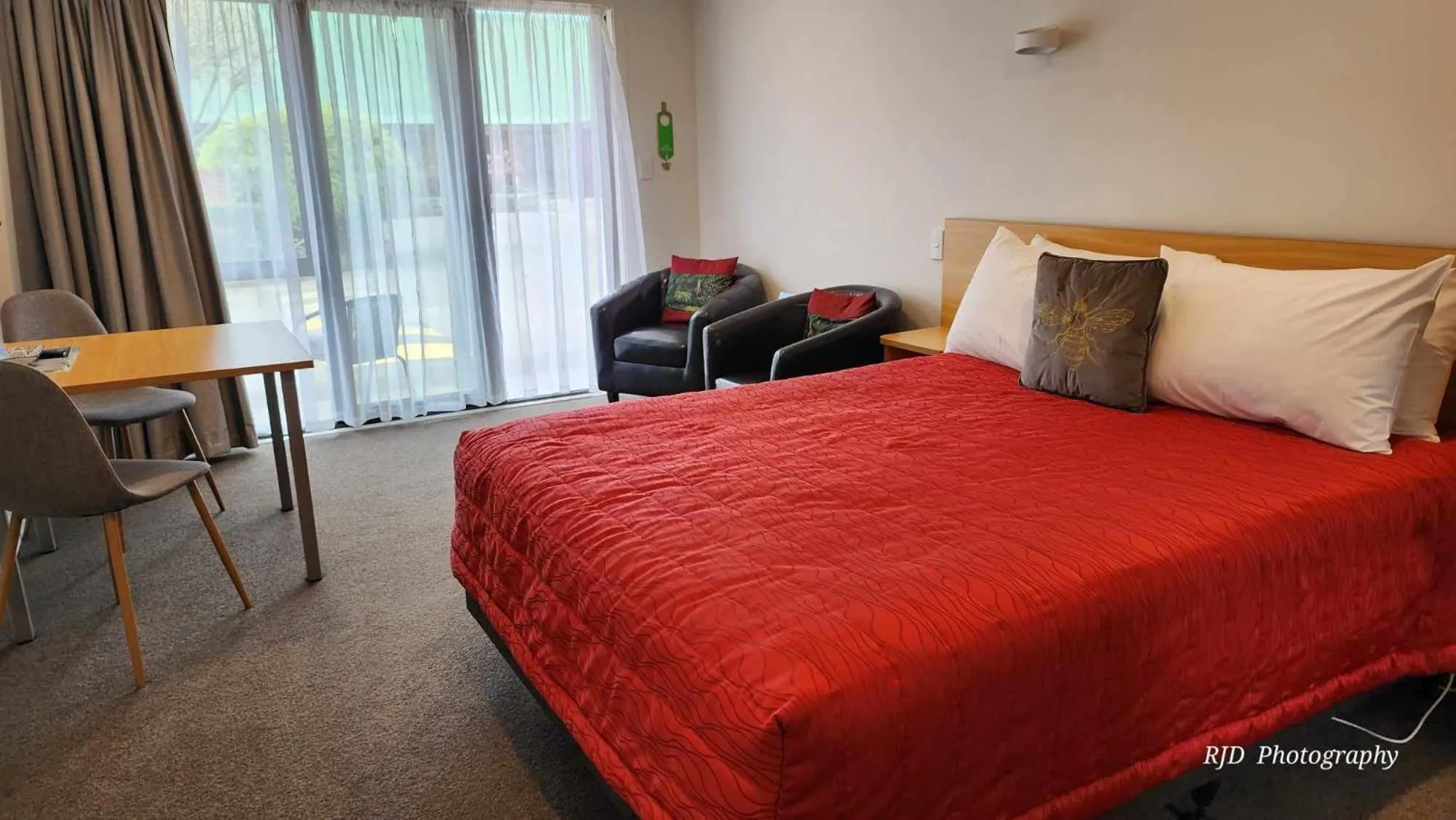 Bedroom, Bed in Ashburton's Regency Motel