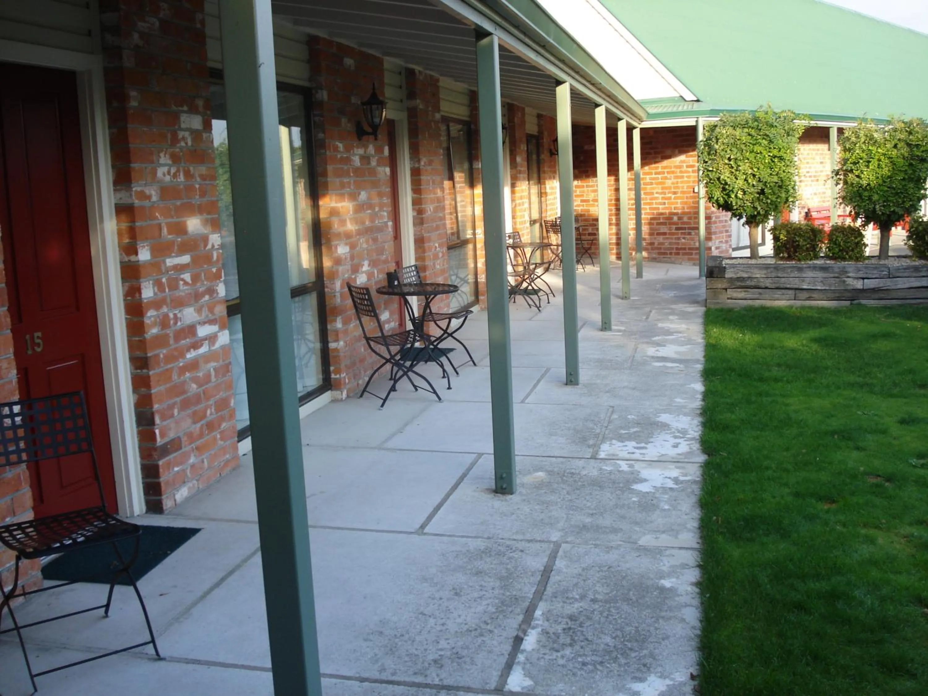 Balcony/Terrace in Ashburton's Regency Motel