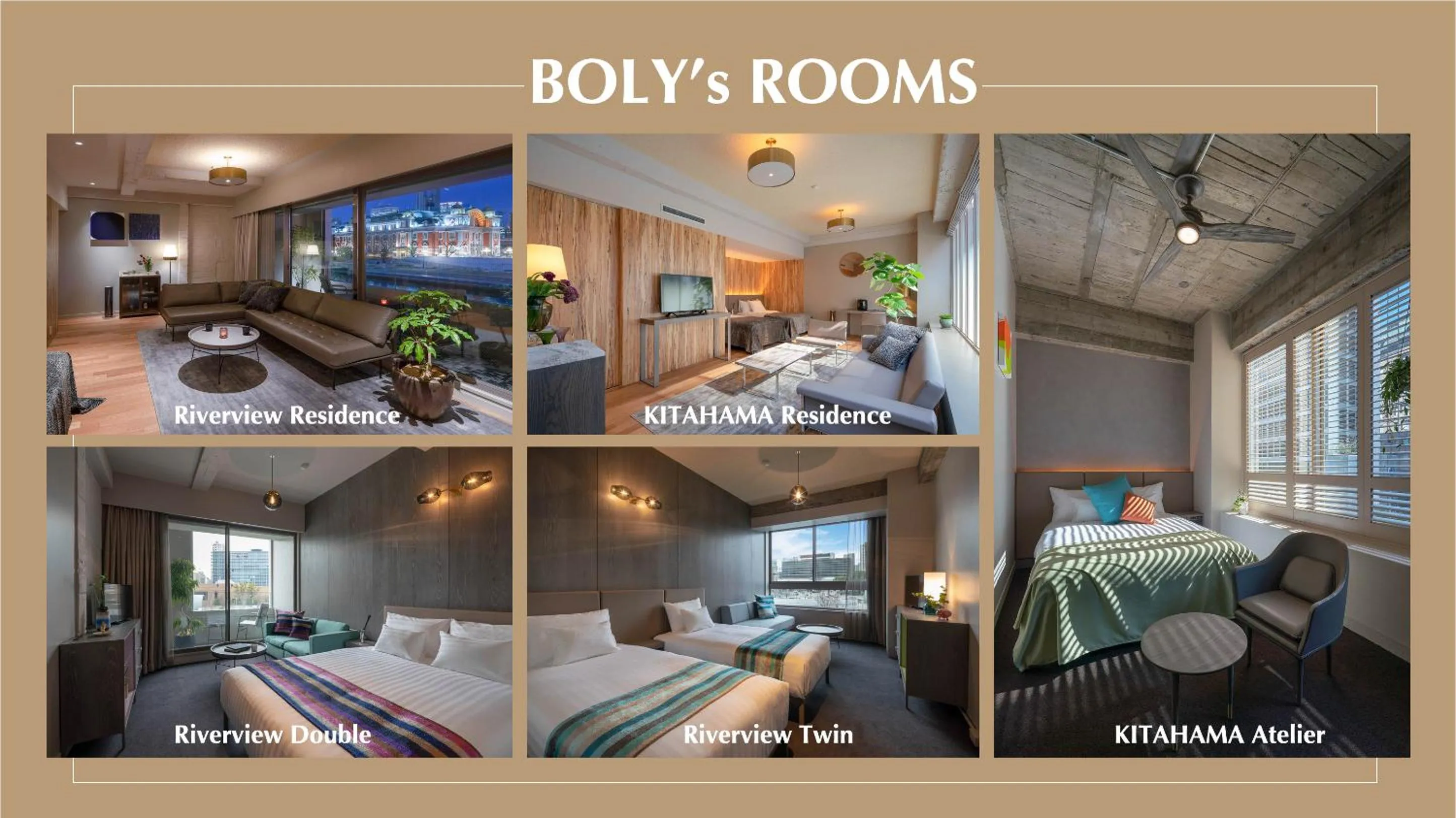 Bed in THE BOLY OSAKA