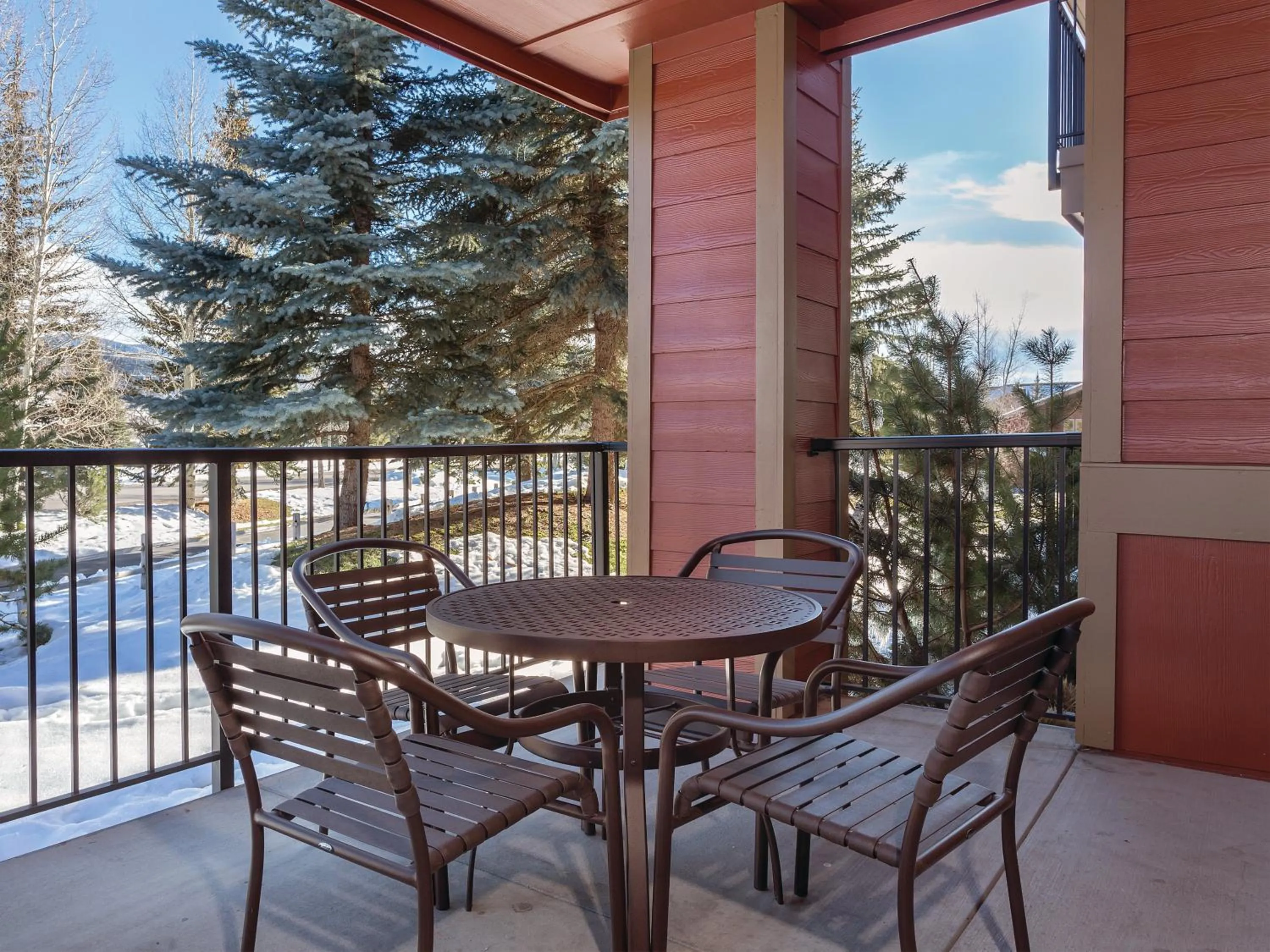 Balcony/Terrace in WorldMark Steamboat Springs