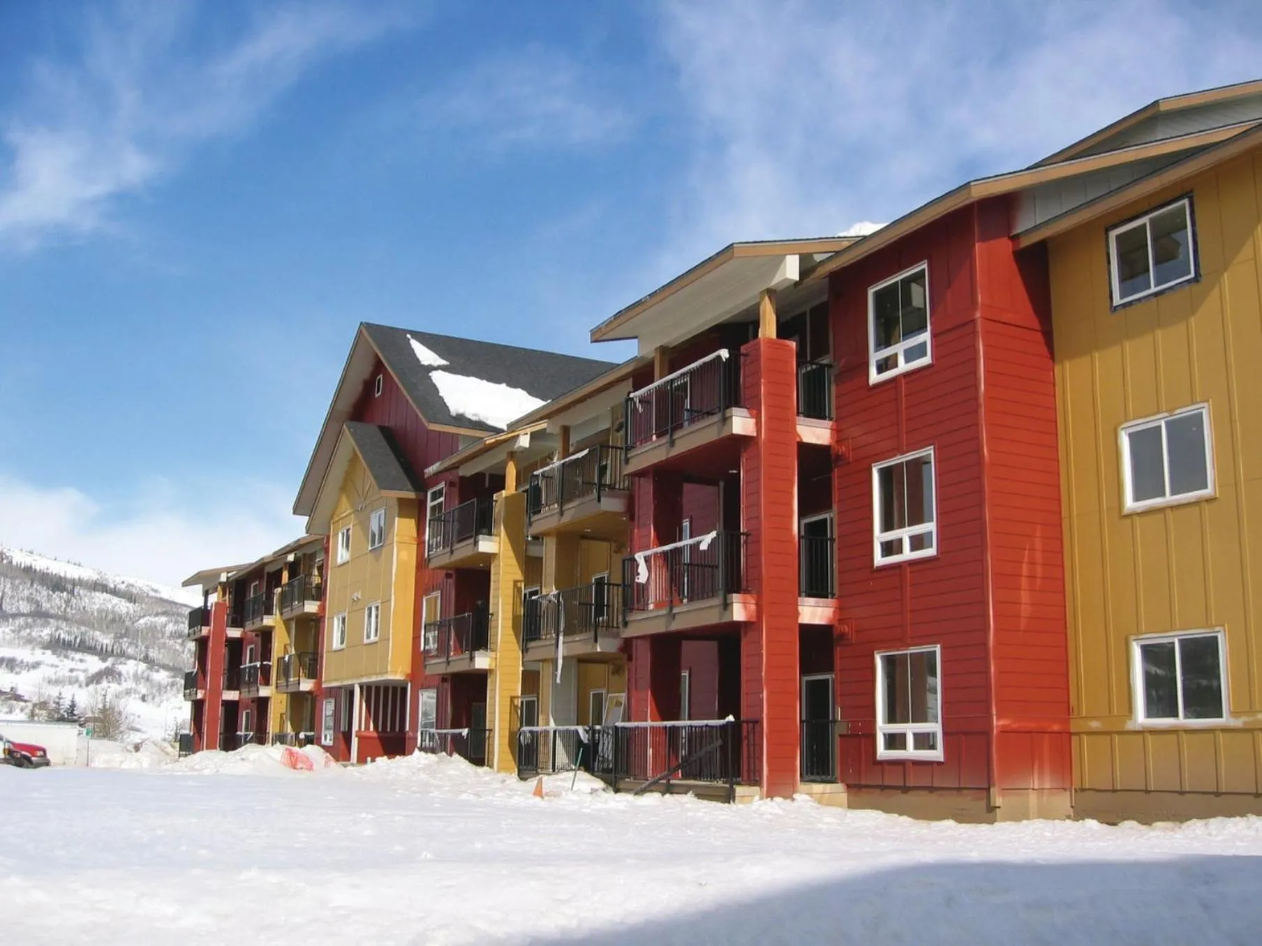 Property building in WorldMark Steamboat Springs