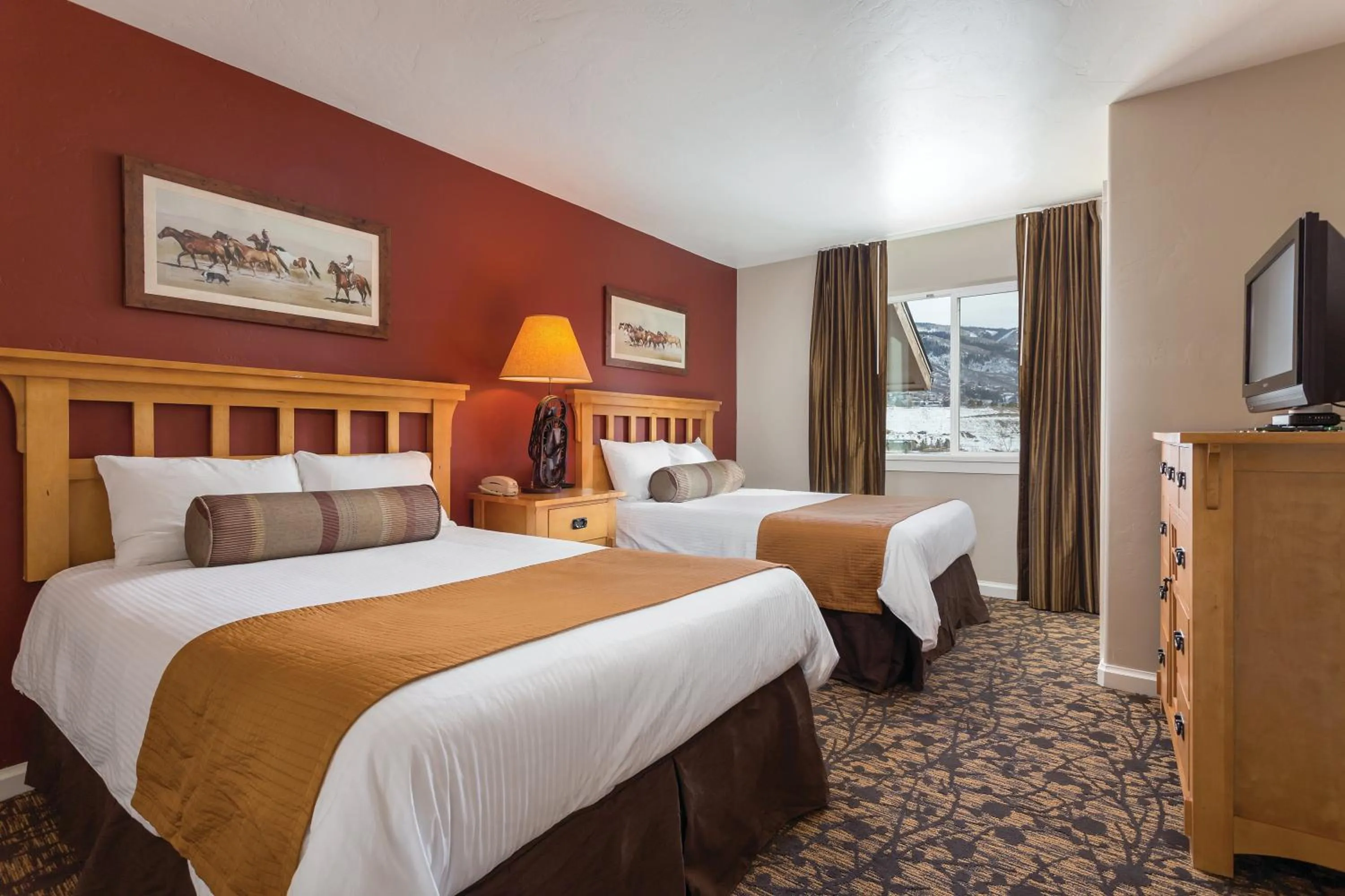 Photo of the whole room, Bed in WorldMark Steamboat Springs