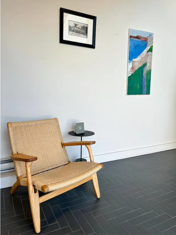 Seating area in Sechelt inn