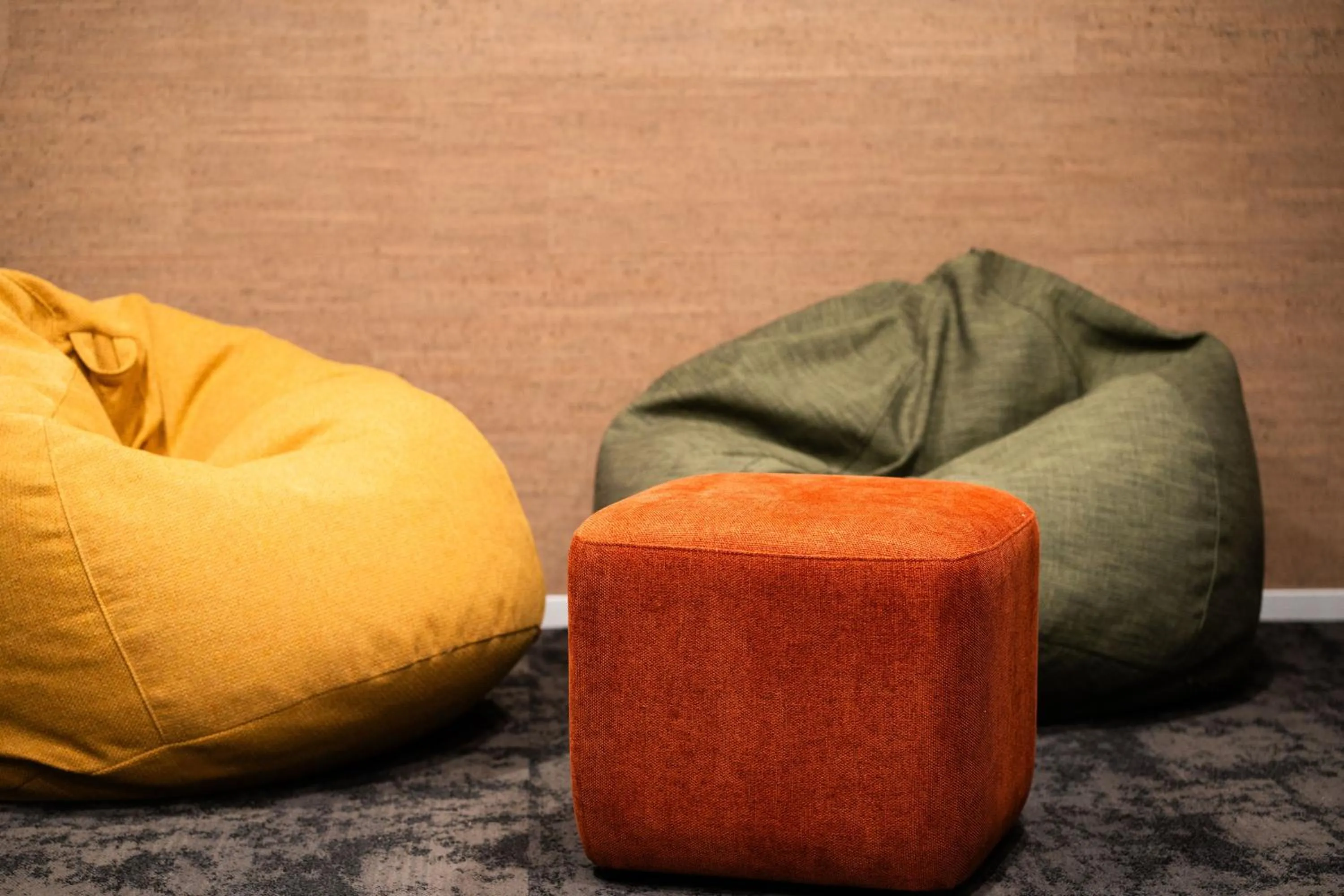 Seating area in Haka House Wellington