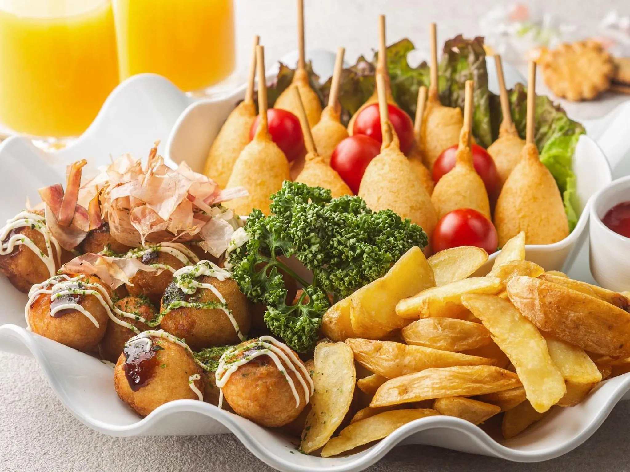 Food and drinks, Food in Tonami Royal Hotel