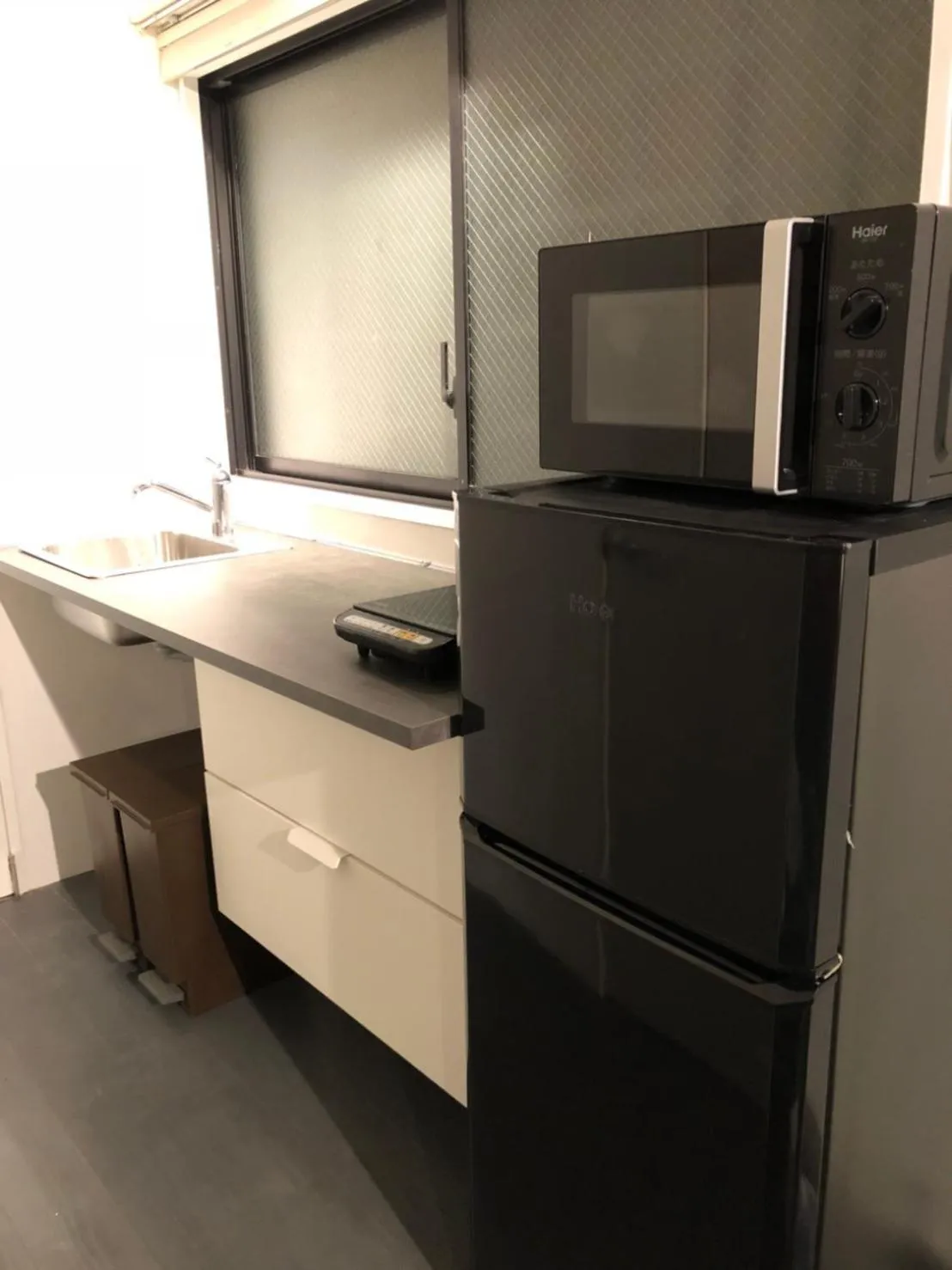 Kitchen or kitchenette in Ashinoko Port Villa MIRAHAKONE