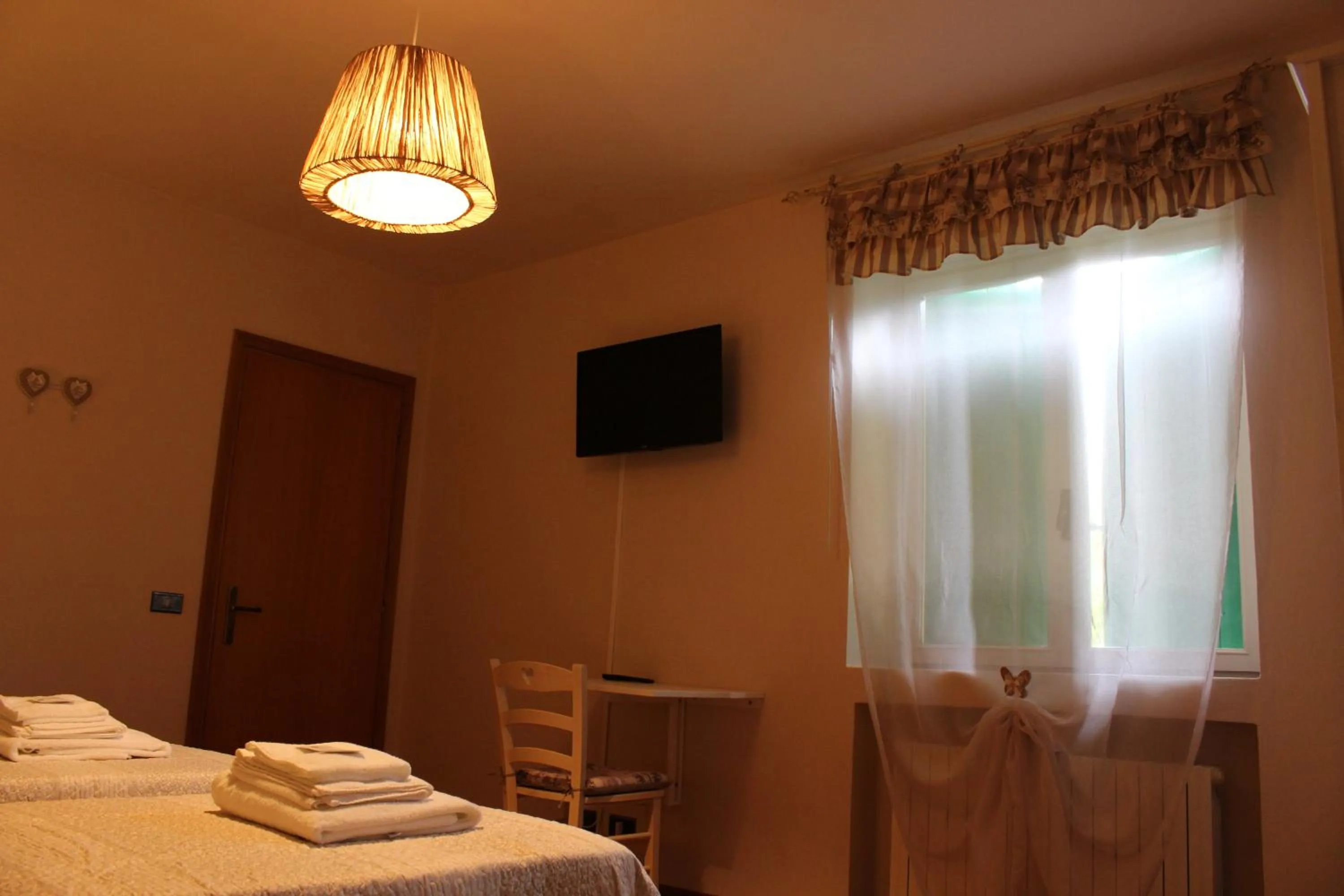 Bed in B&B Villa dei Cigni Reali