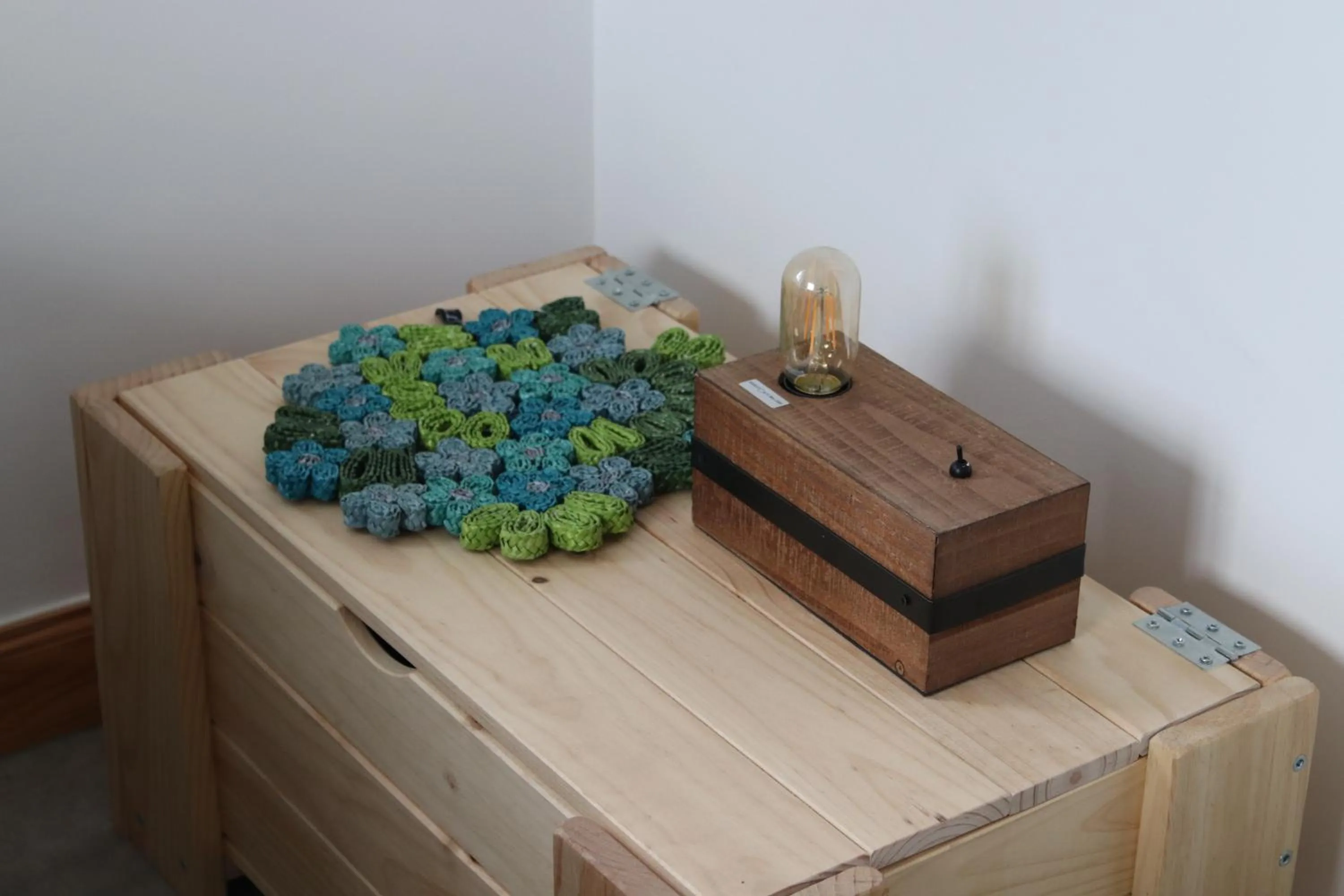 Bedroom in Chambres d'hôtes "HOR DAGO" près de la gare d'Hendaye avec le petit-déjeuner