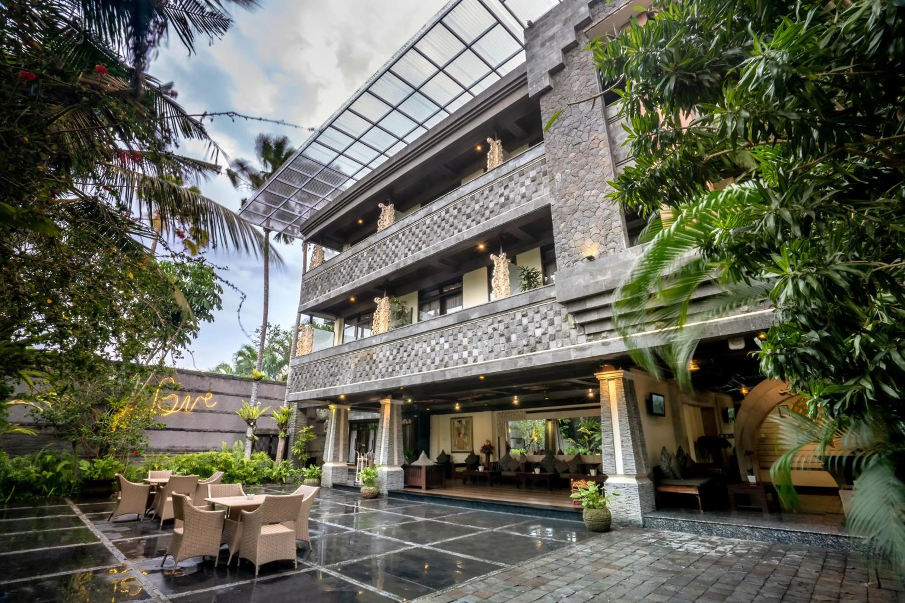 Property building in The Bali Dream Villa & Resort Echo Beach Canggu