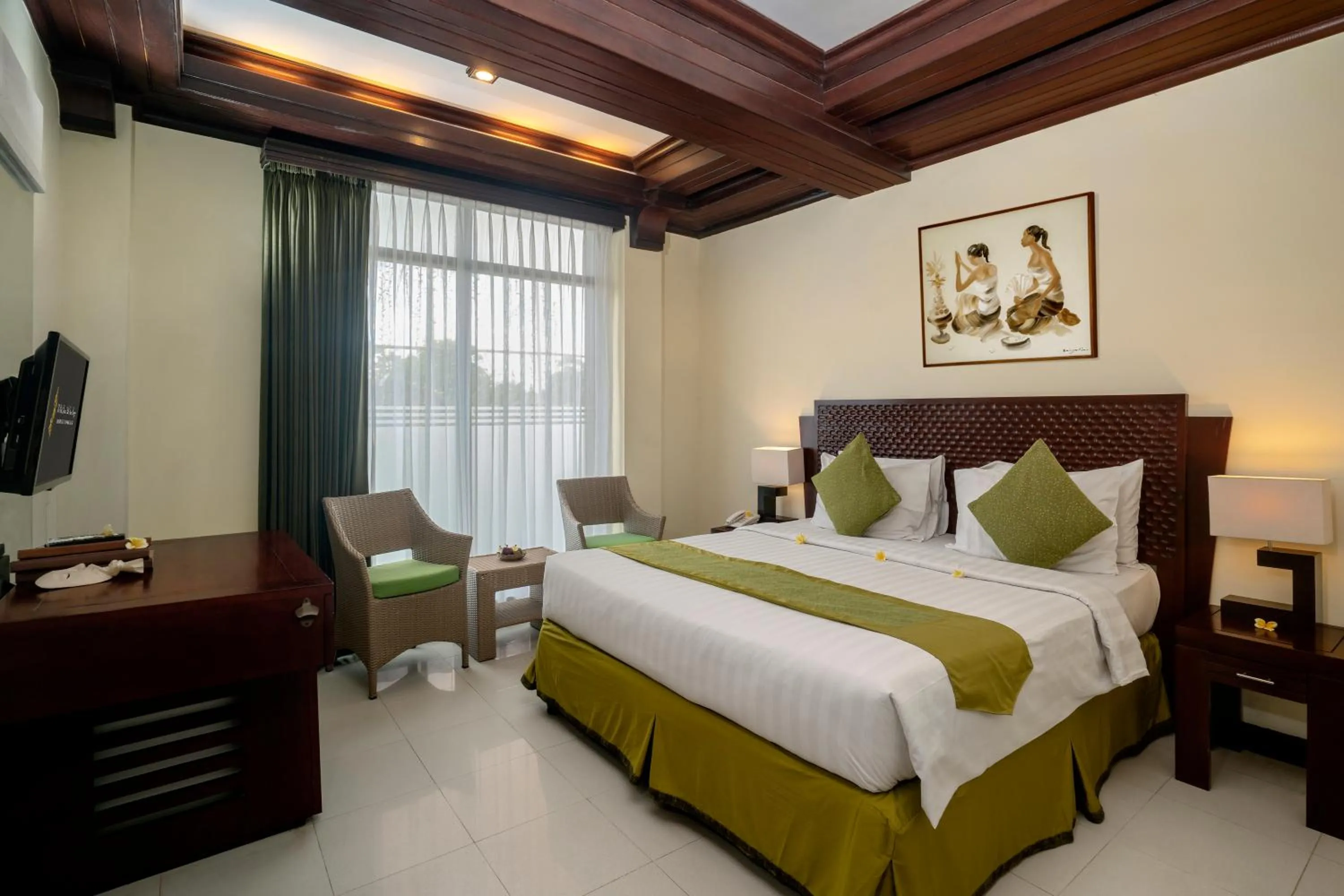 Bed in The Bali Dream Villa & Resort Echo Beach Canggu