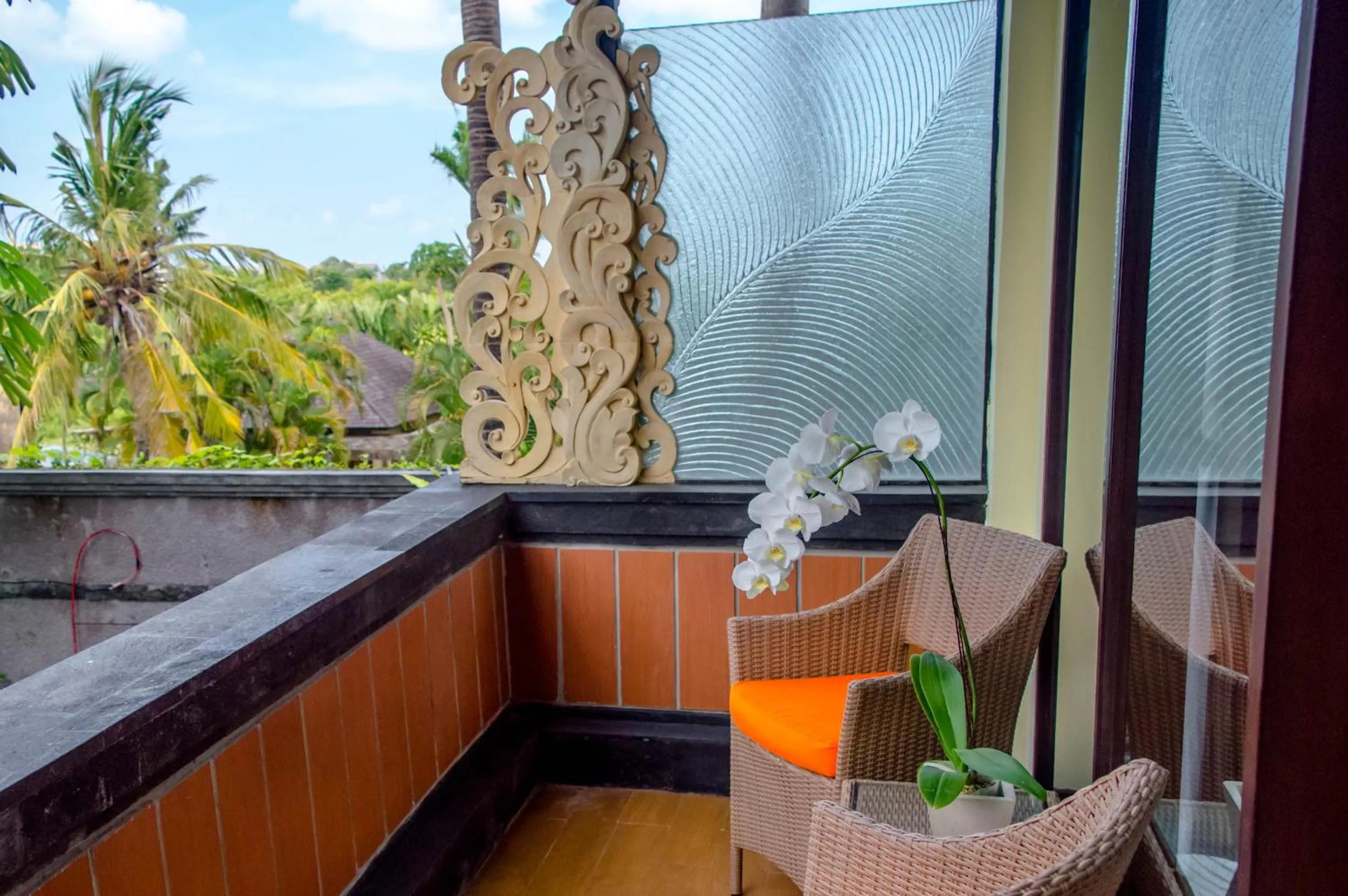 Balcony/Terrace in The Bali Dream Villa & Resort Echo Beach Canggu