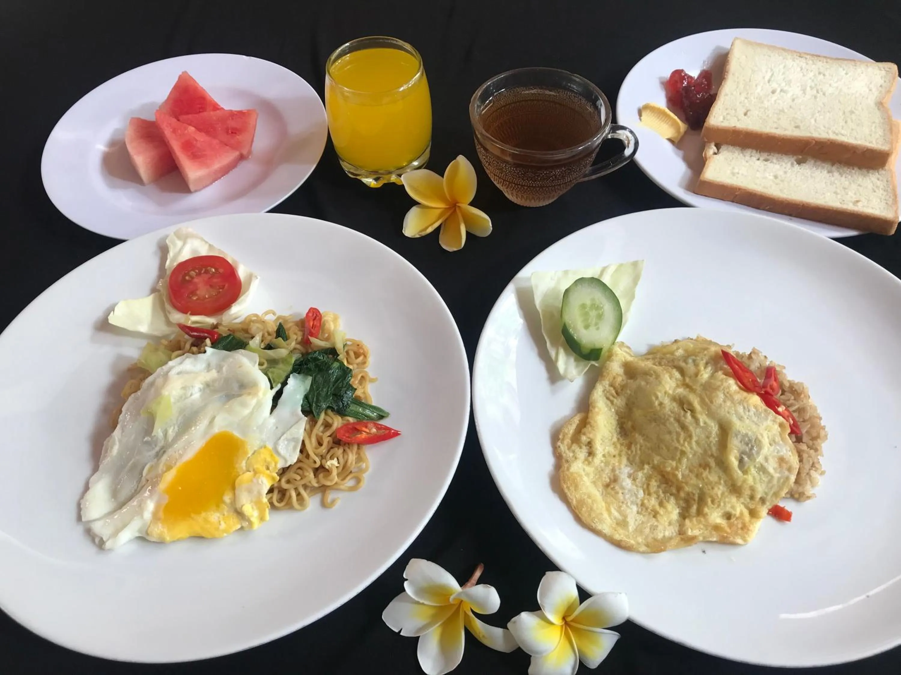 Breakfast in Agus Beach Inn