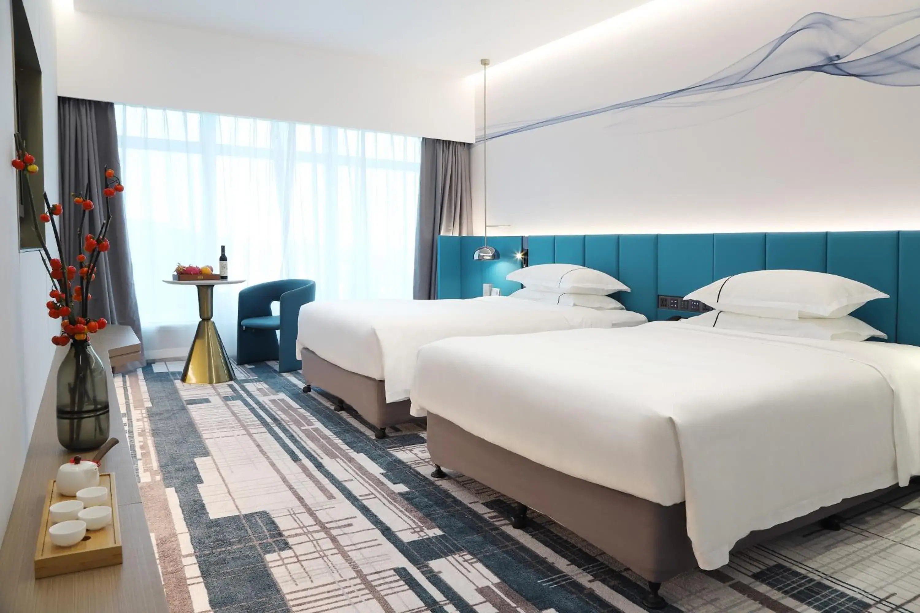 Bliss Twin Room in Asia International Hotel Guangdong Bliss Twin Room in Asia International Hotel Guangdong