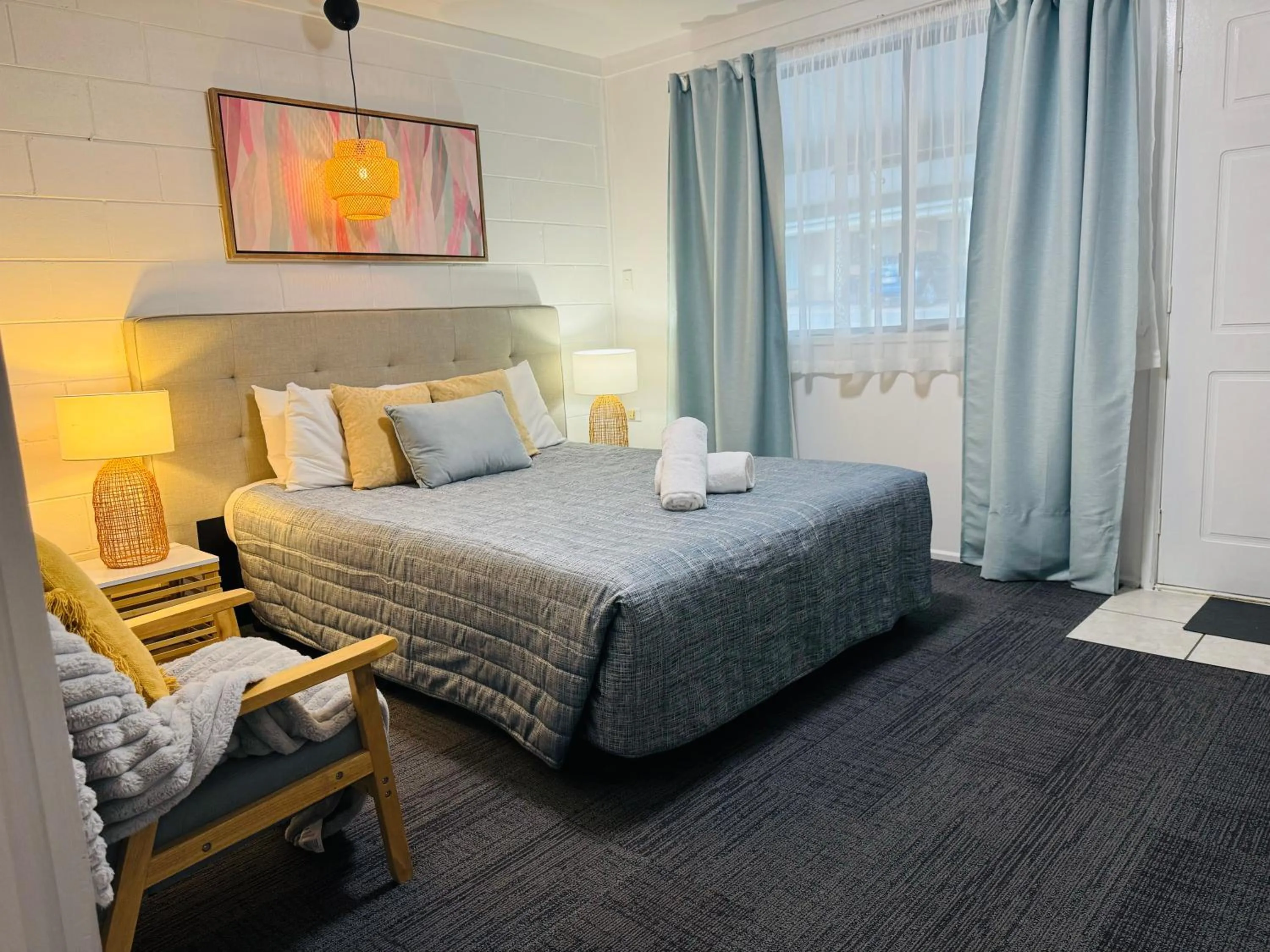 Bed in Hatton Vale Motel