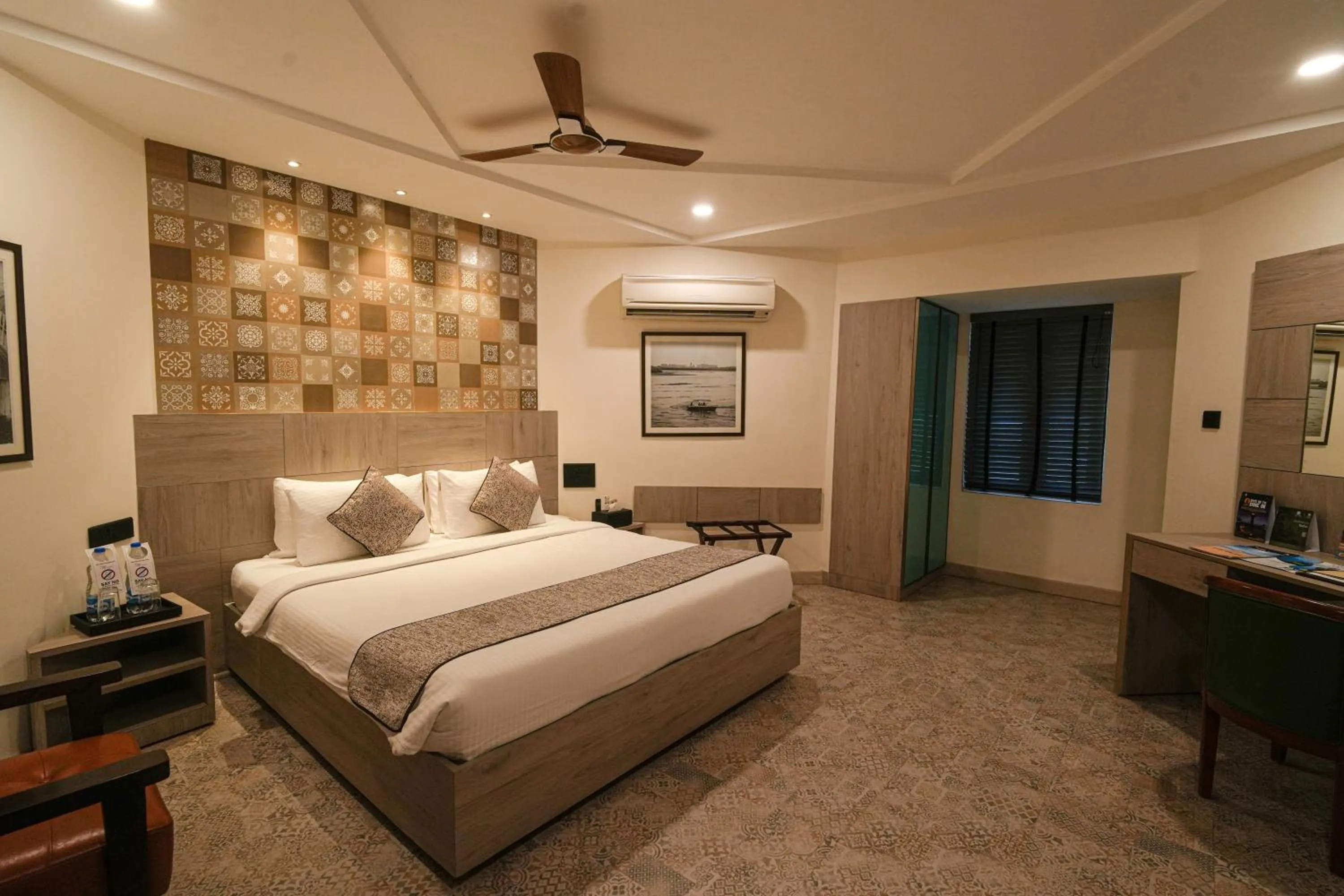 Bedroom, Bed in MGM Beach Resorts East Coast Road