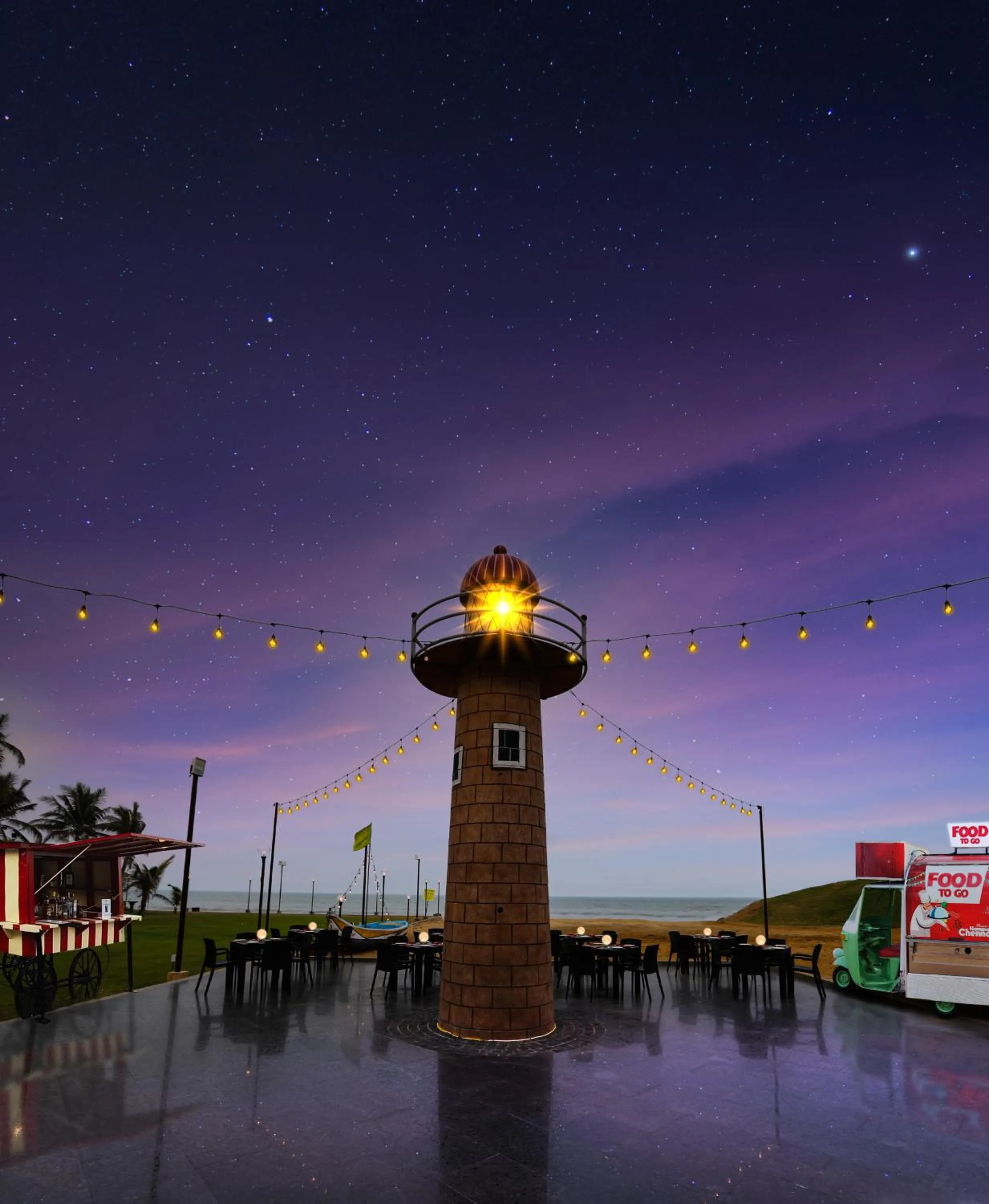 Restaurant/places to eat in MGM Beach Resorts East Coast Road