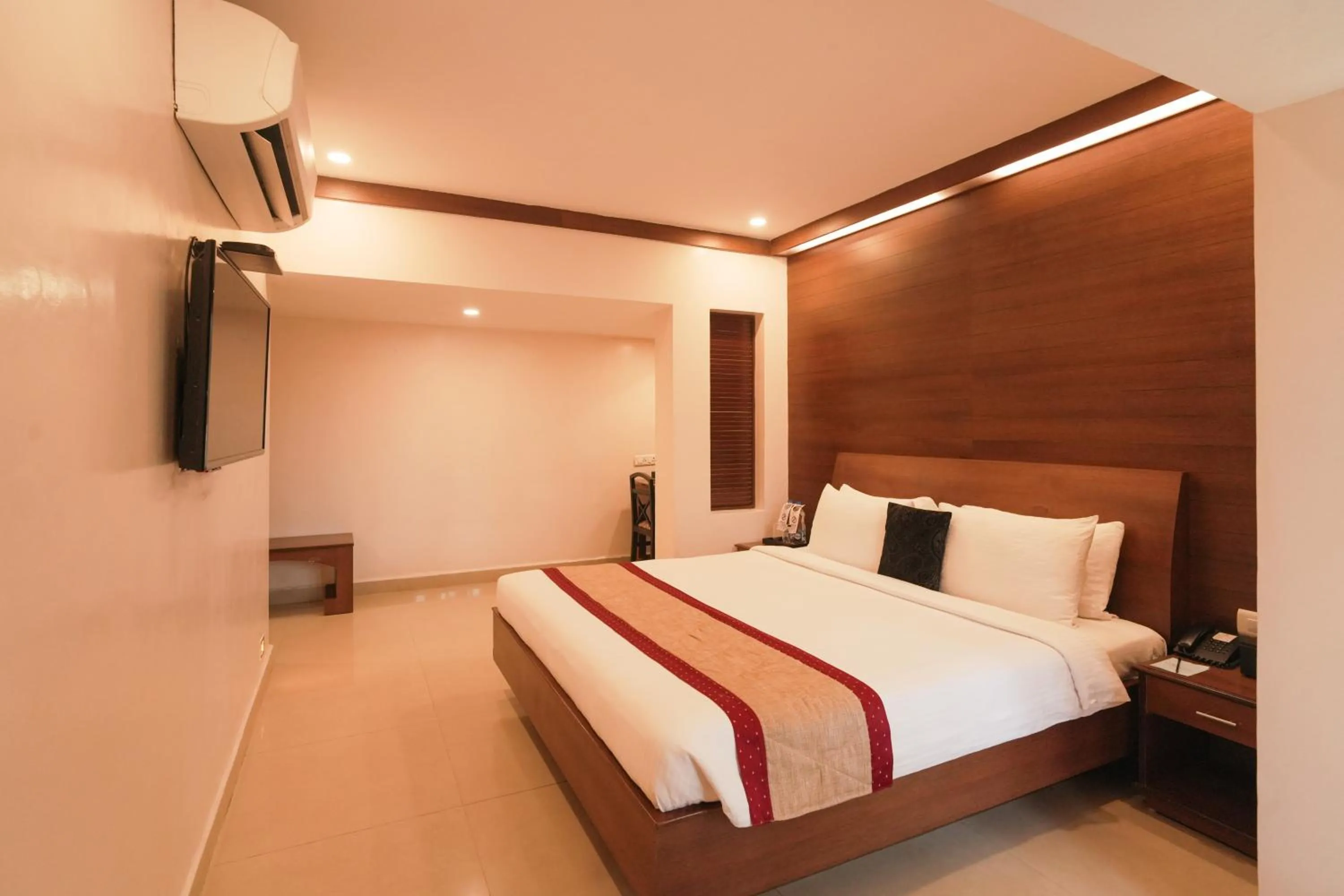 Bedroom, Bed in MGM Beach Resorts East Coast Road