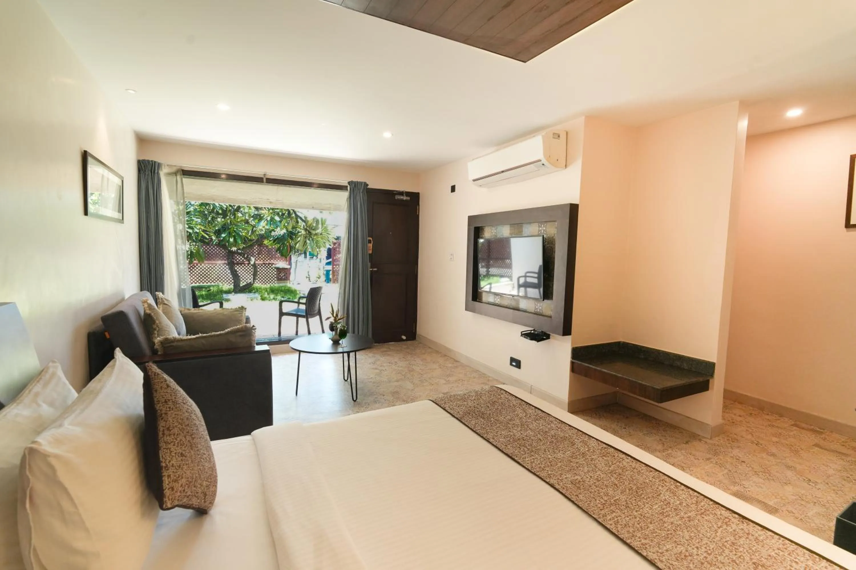 Bed in MGM Beach Resorts East Coast Road