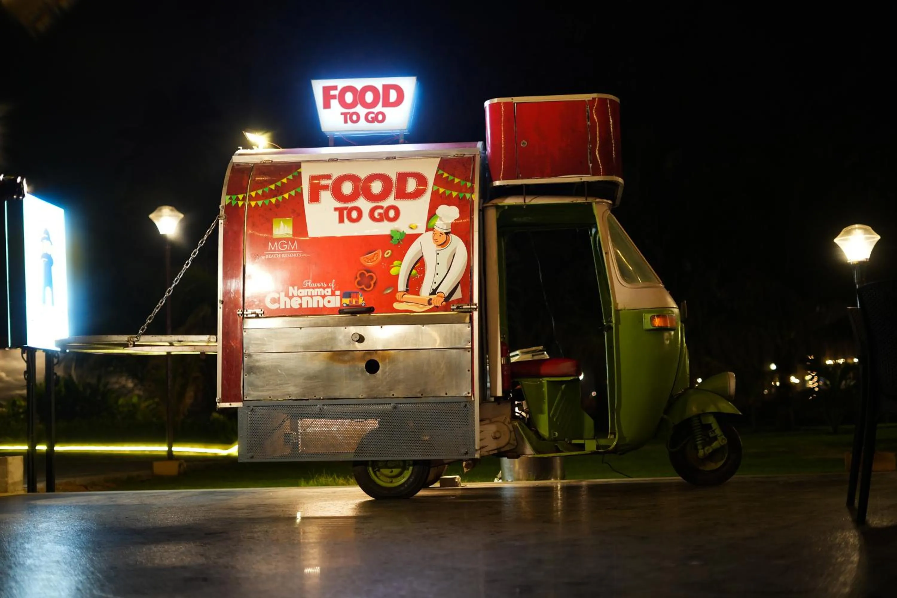 Restaurant/places to eat in MGM Beach Resorts East Coast Road