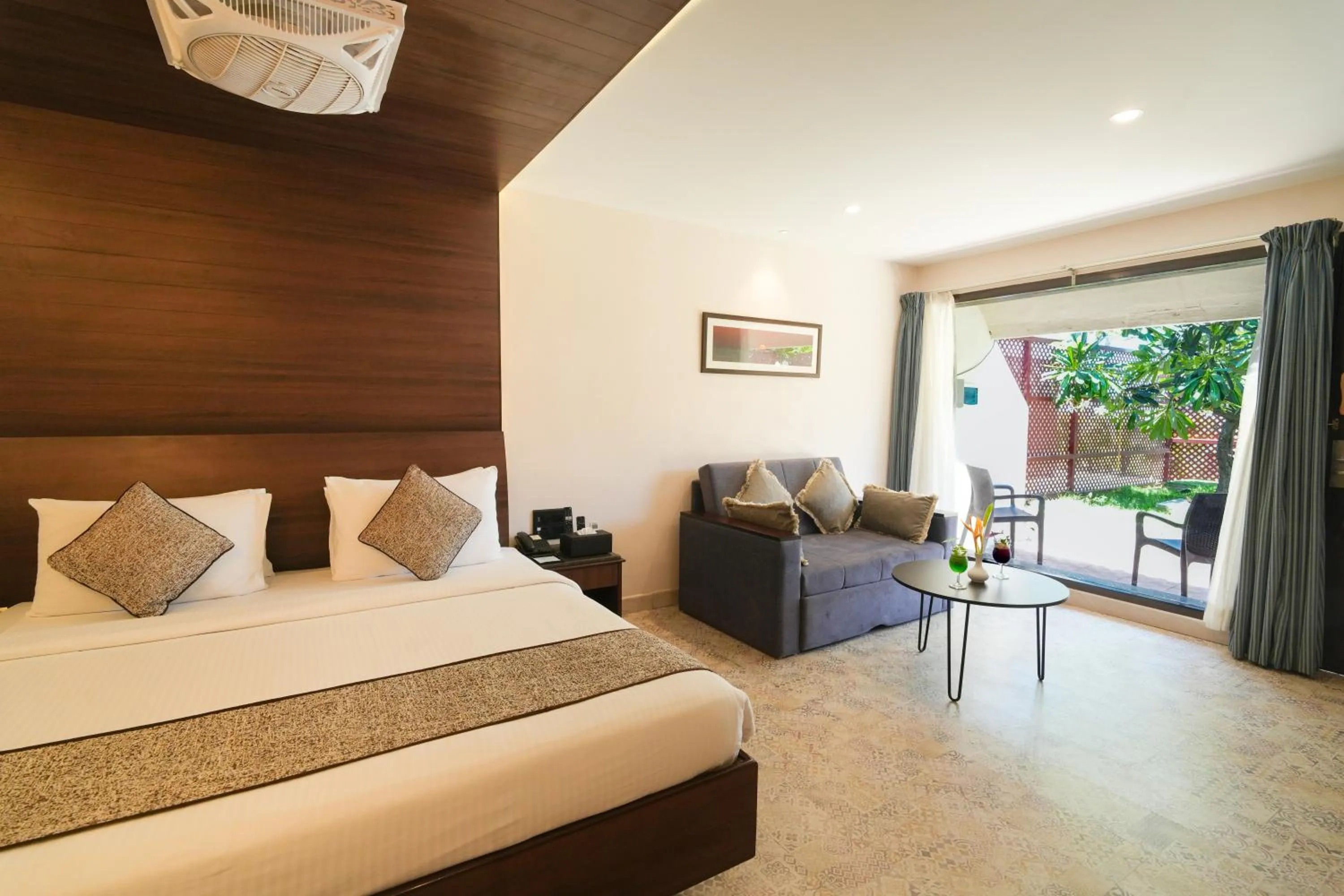 Bed in MGM Beach Resorts East Coast Road