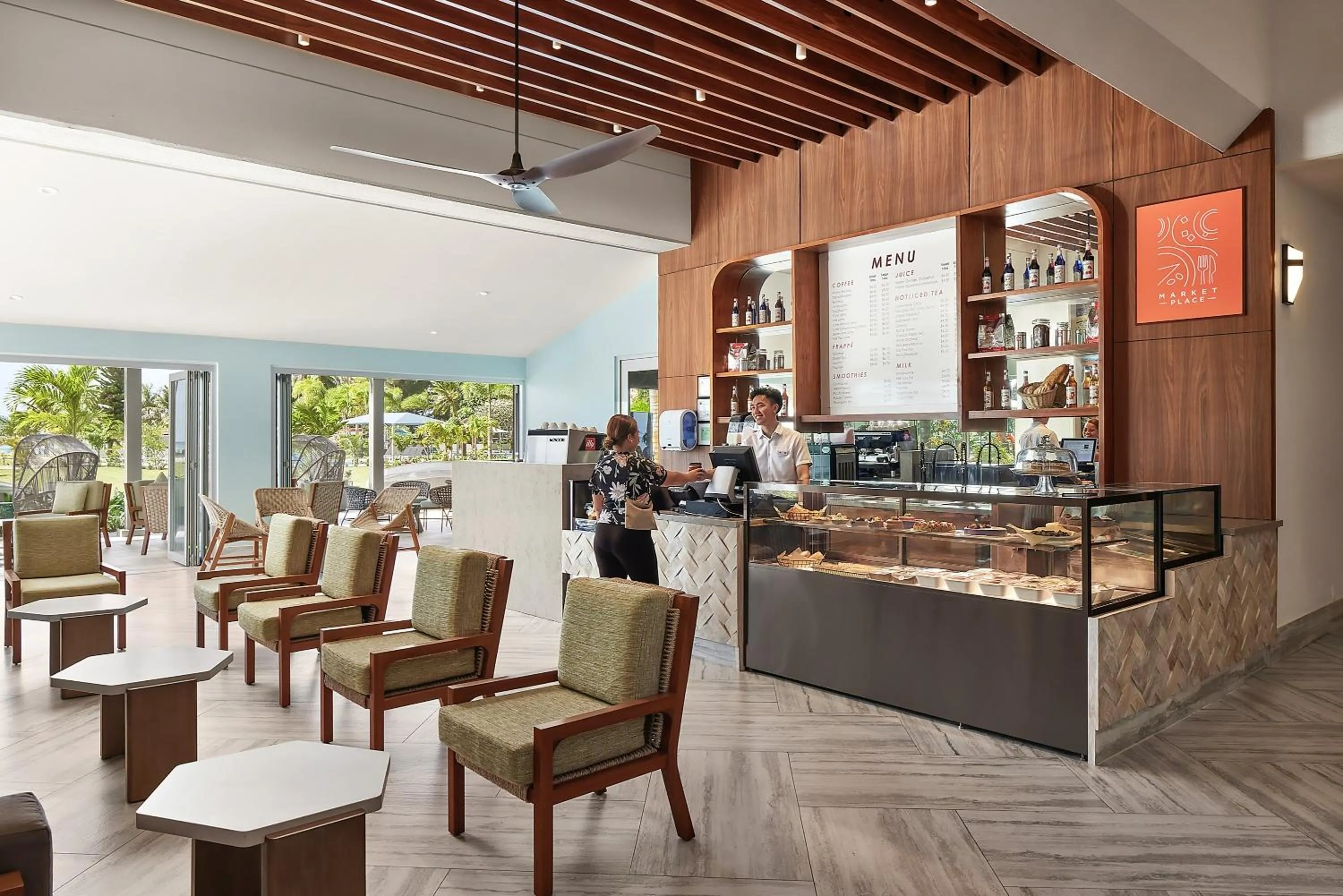 Restaurant/places to eat in Crowne Plaza Resort Saipan