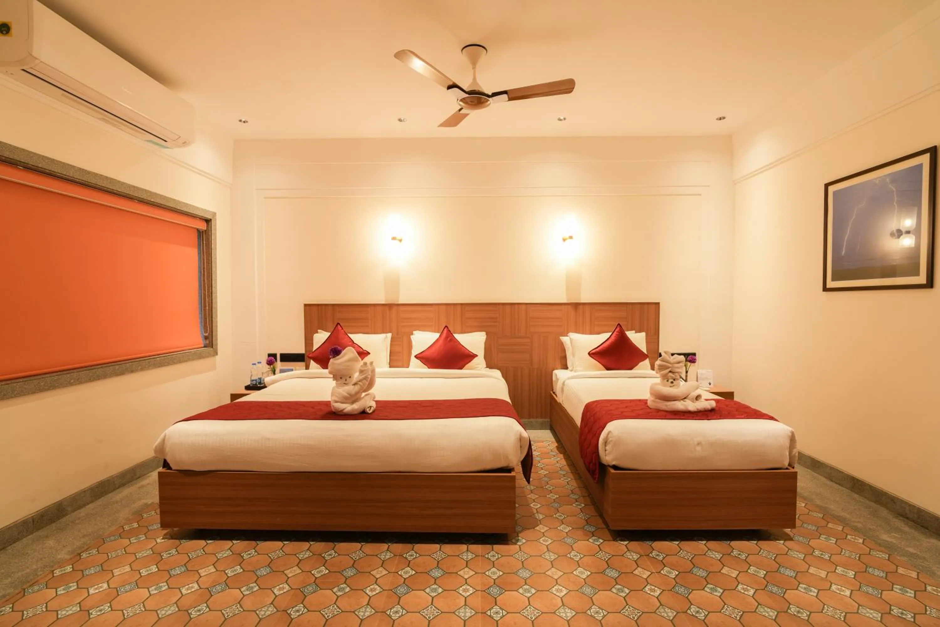 Bedroom, Bed in MGM Vailankanni