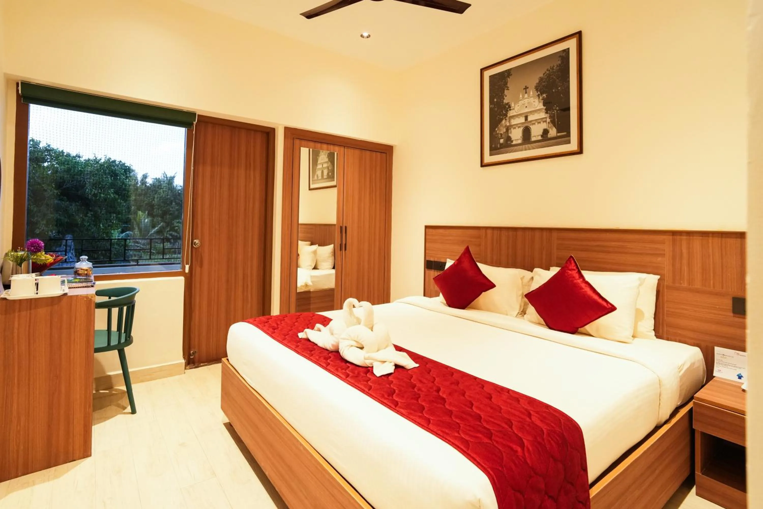 Bedroom, Bed in MGM Vailankanni