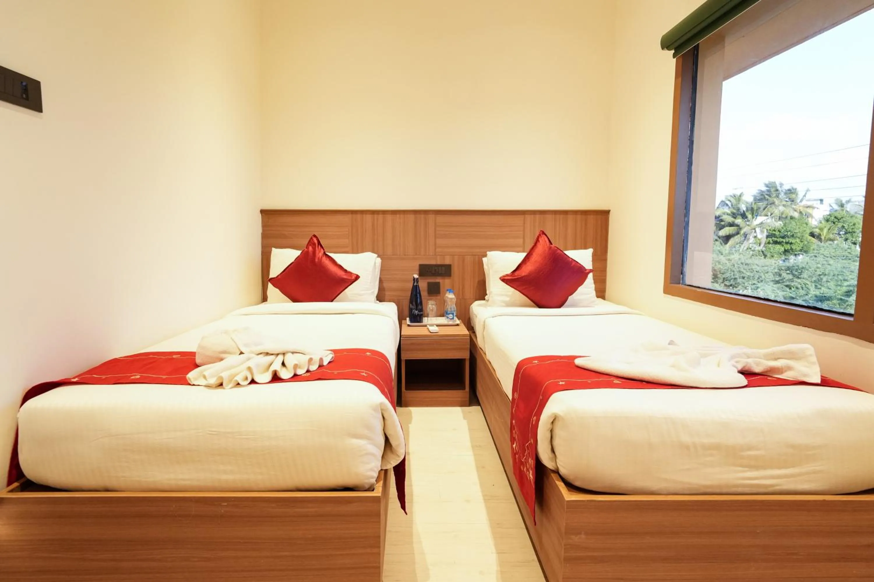 Bedroom, Bed in MGM Vailankanni