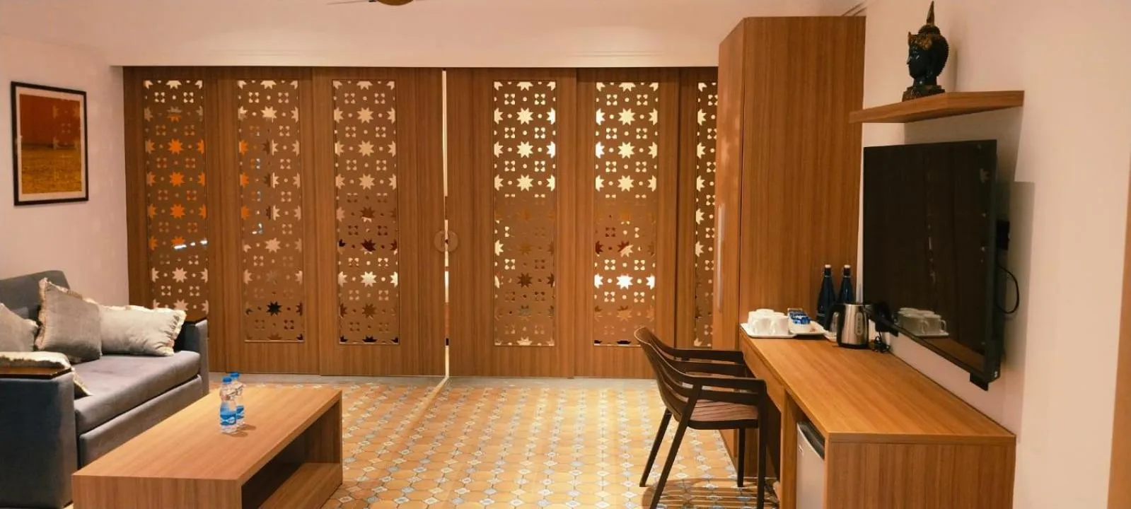 Living room in MGM Vailankanni