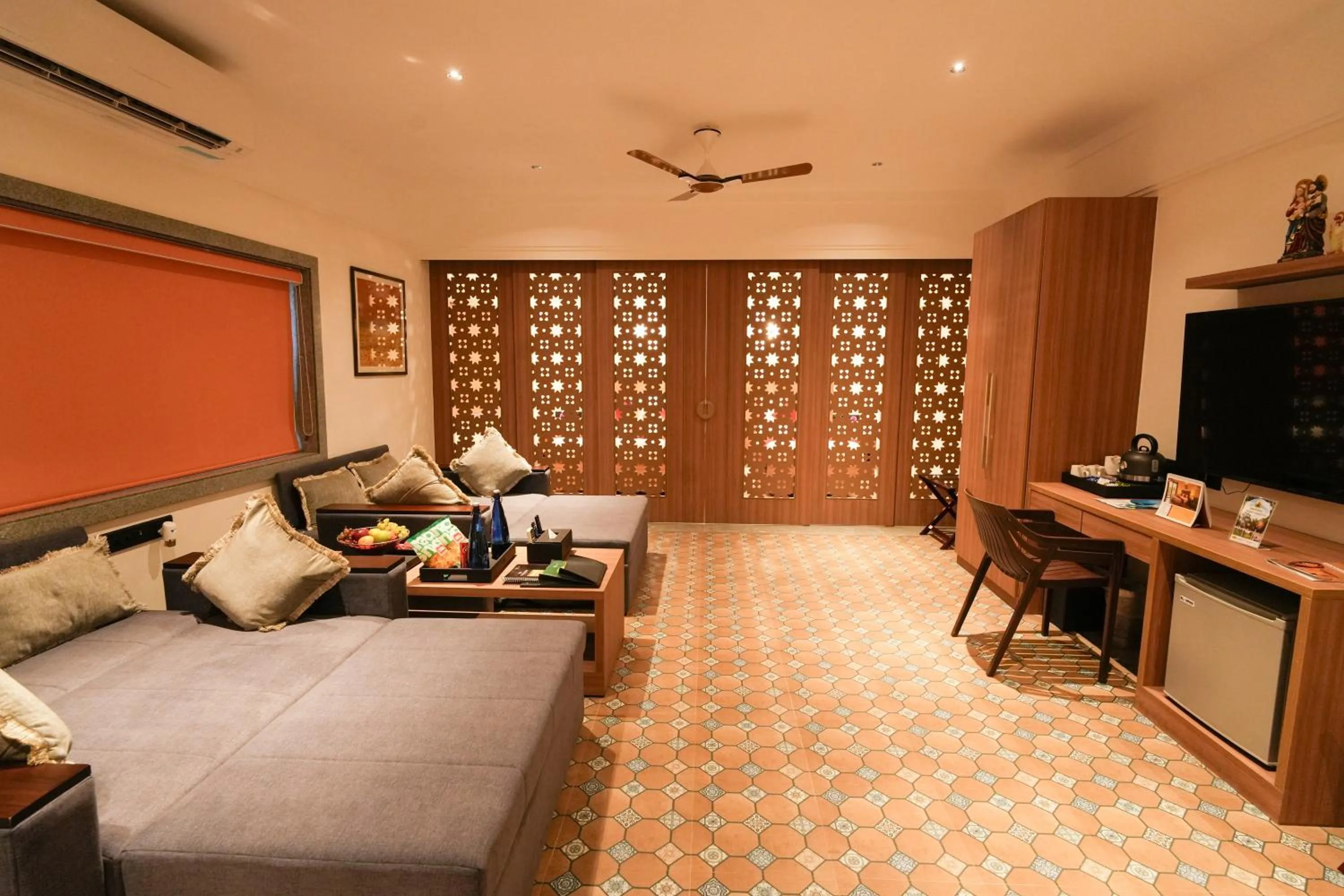 Living room in MGM Vailankanni