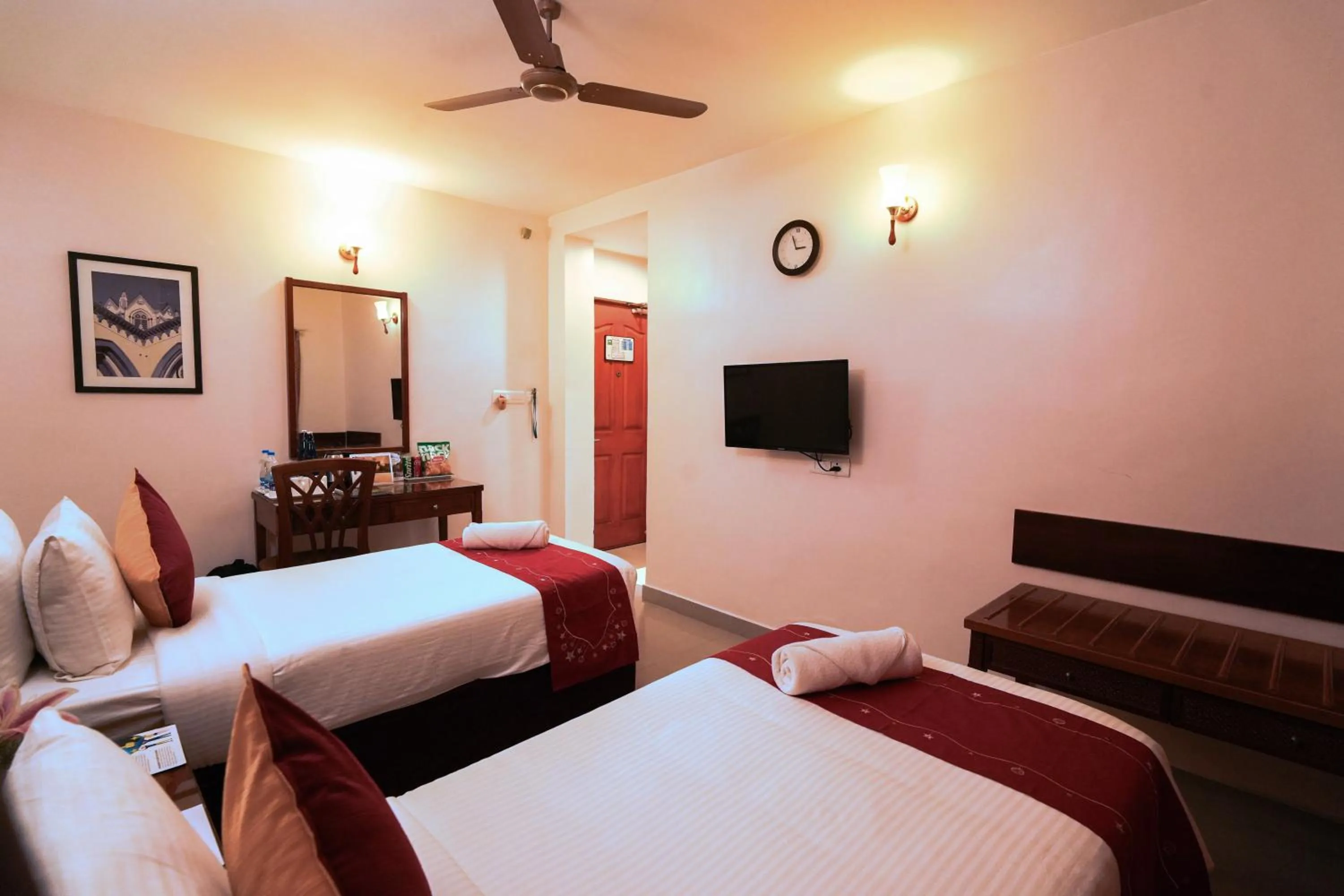 Bedroom, Bed in MGM Vailankanni