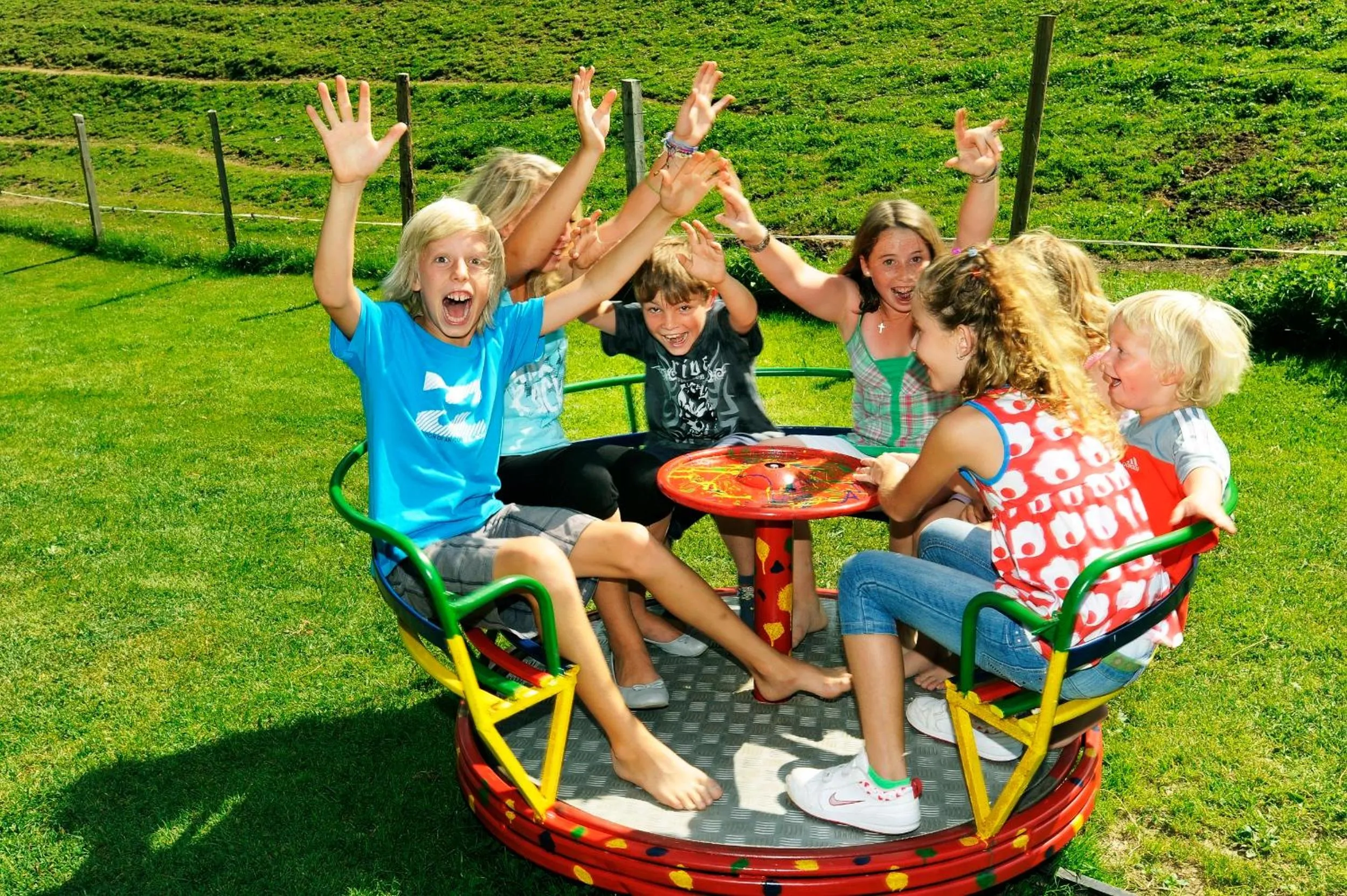 Children play ground in Familienhotel Unterreith