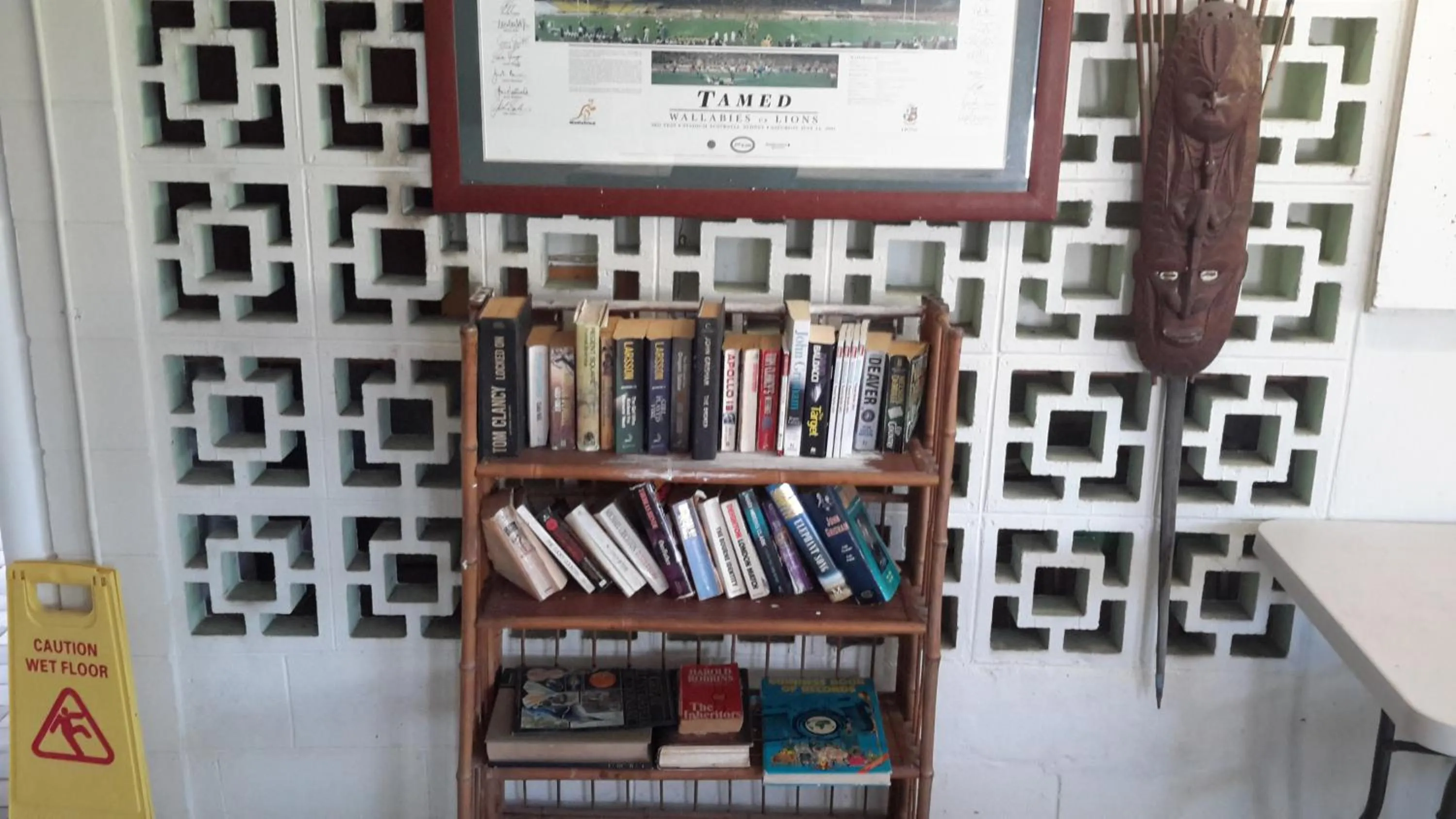 Library in Herbert Valley Motel